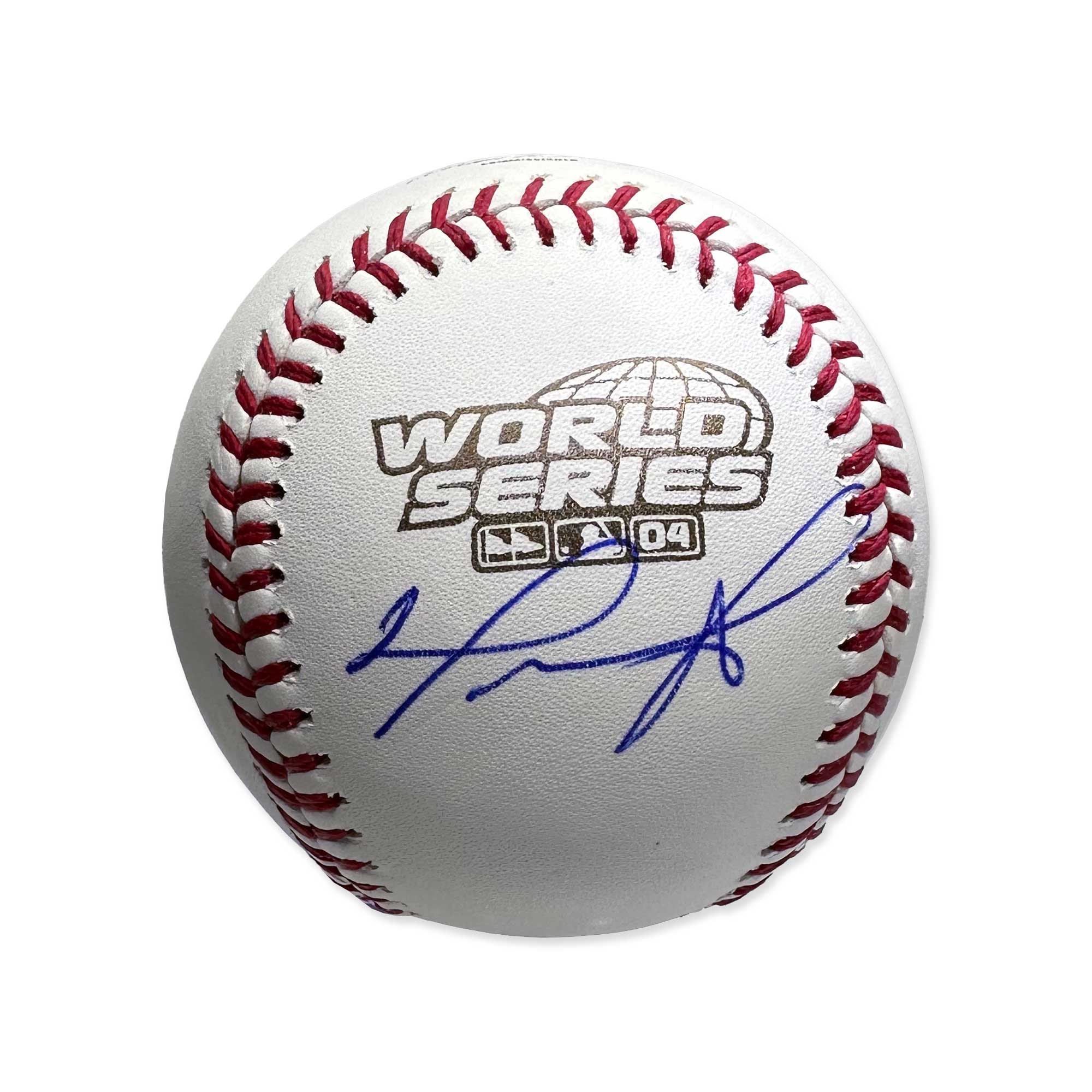 TOSHIO！David ortizサインボール　トライスター社ホロ付き Autographed Baseball - David Ortiz - 2004 World Series