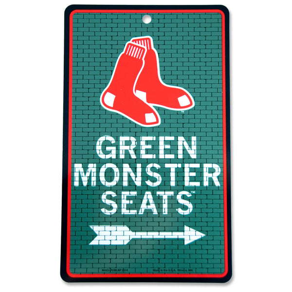 Sign Green Monster Seats