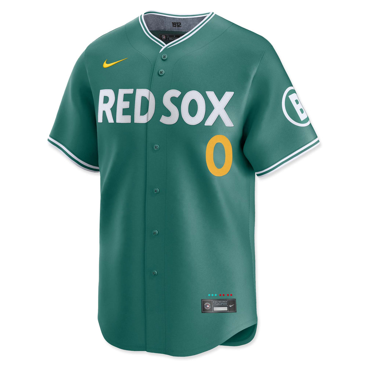Customized NIKE Limited City Connect Jersey - Green