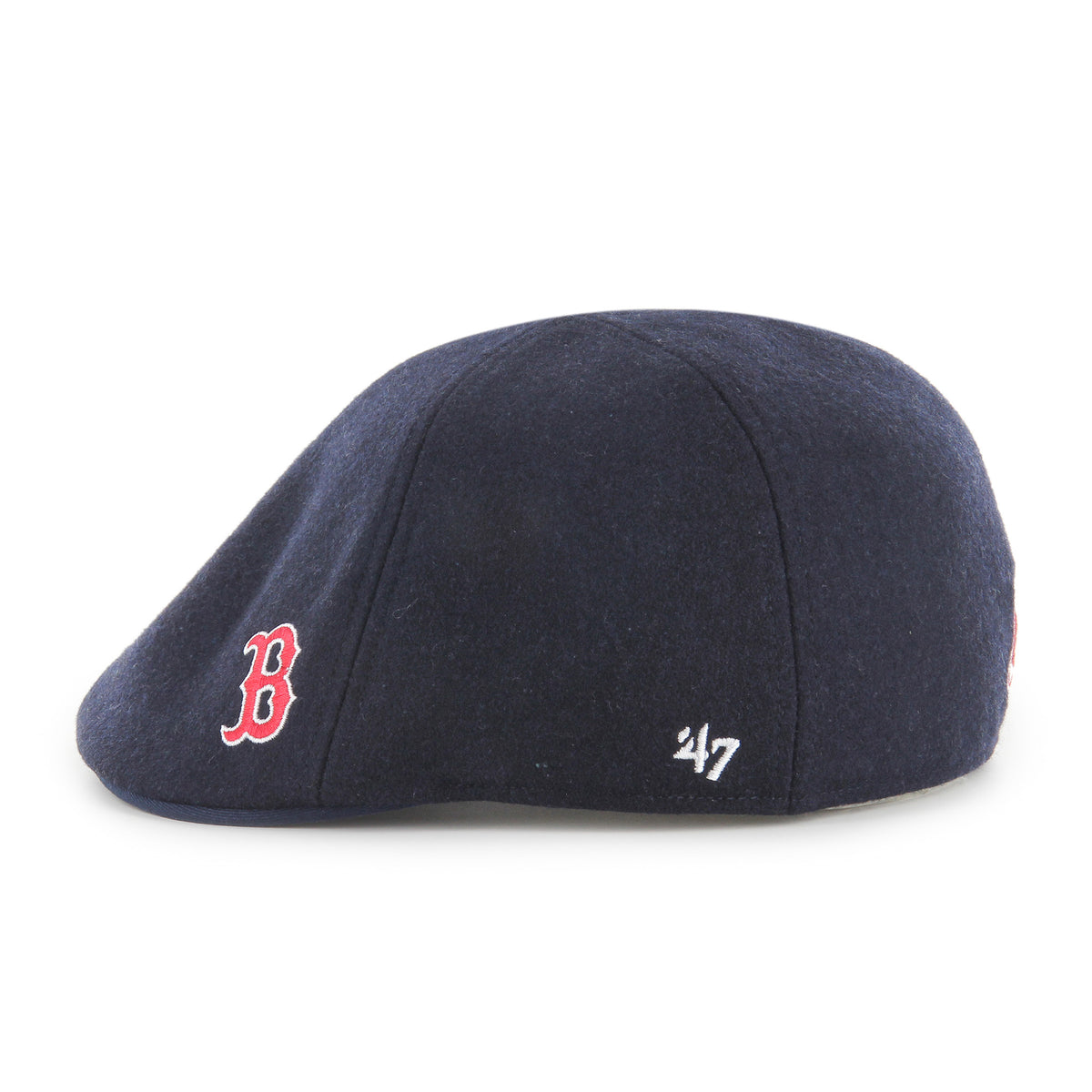 ⚓️ NWT Lack Of Color Riviera Baker Boy Cap in Navy The Baker Boy Boston Scally Cap - Patriot Blue Herringbone main image 3