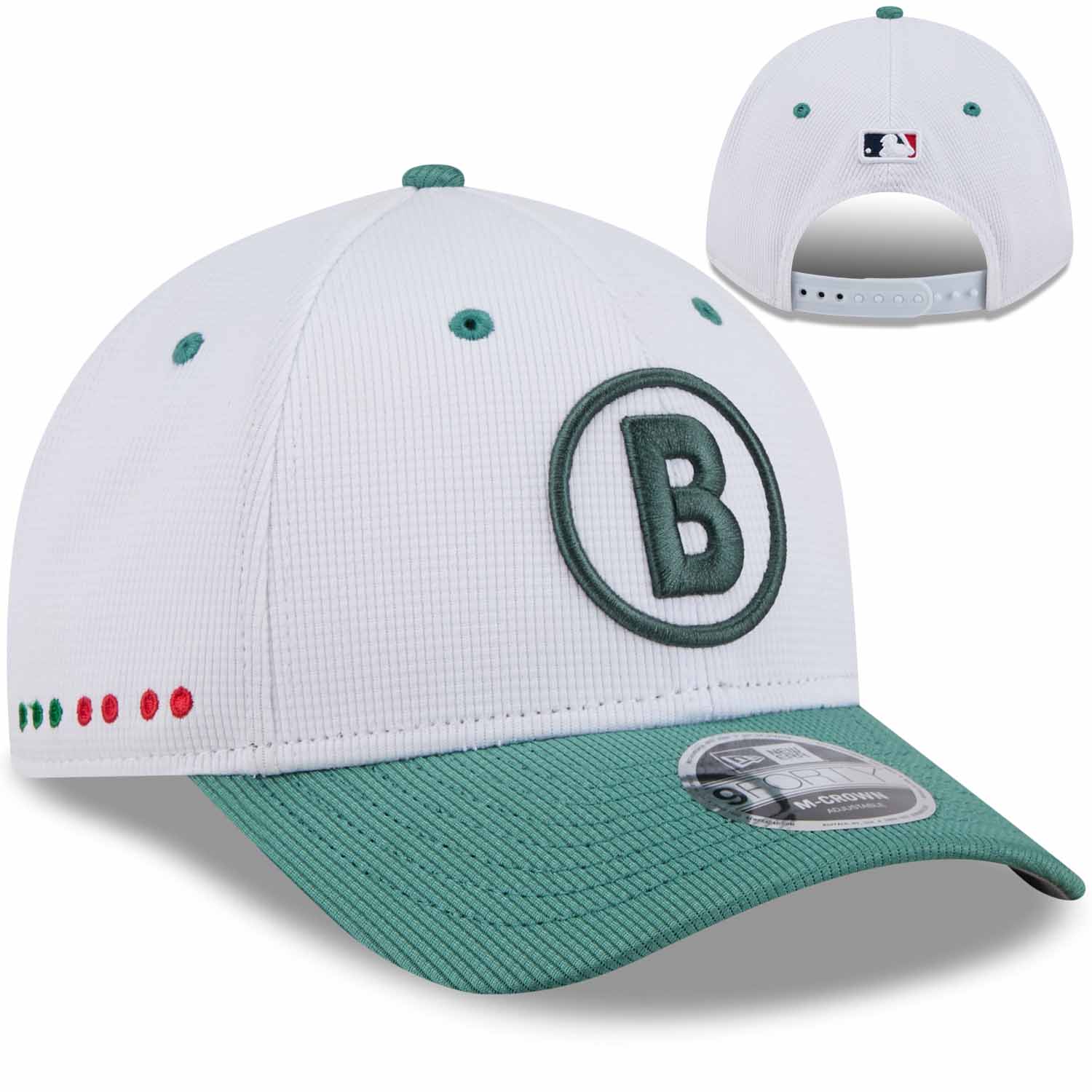 Youth New Era 25 City Connect BP 9Forty - White/Green