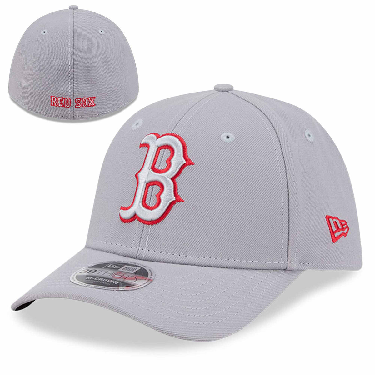 New Era Stretch Fit  - 39Thirty - Grey