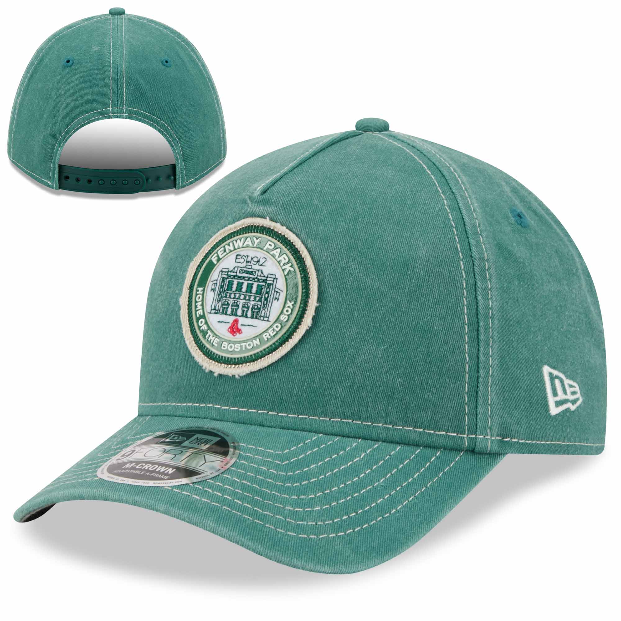New Era 9Forty - Tattered - Fenway Park - Green