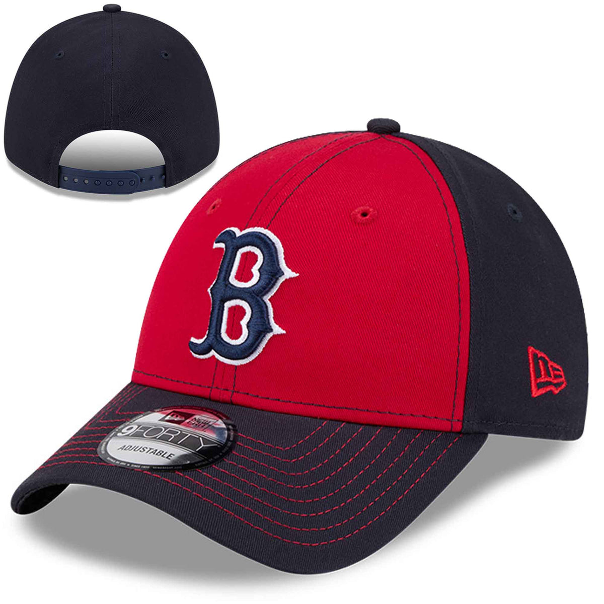 Youth New Era 9Forty - Red/Navy