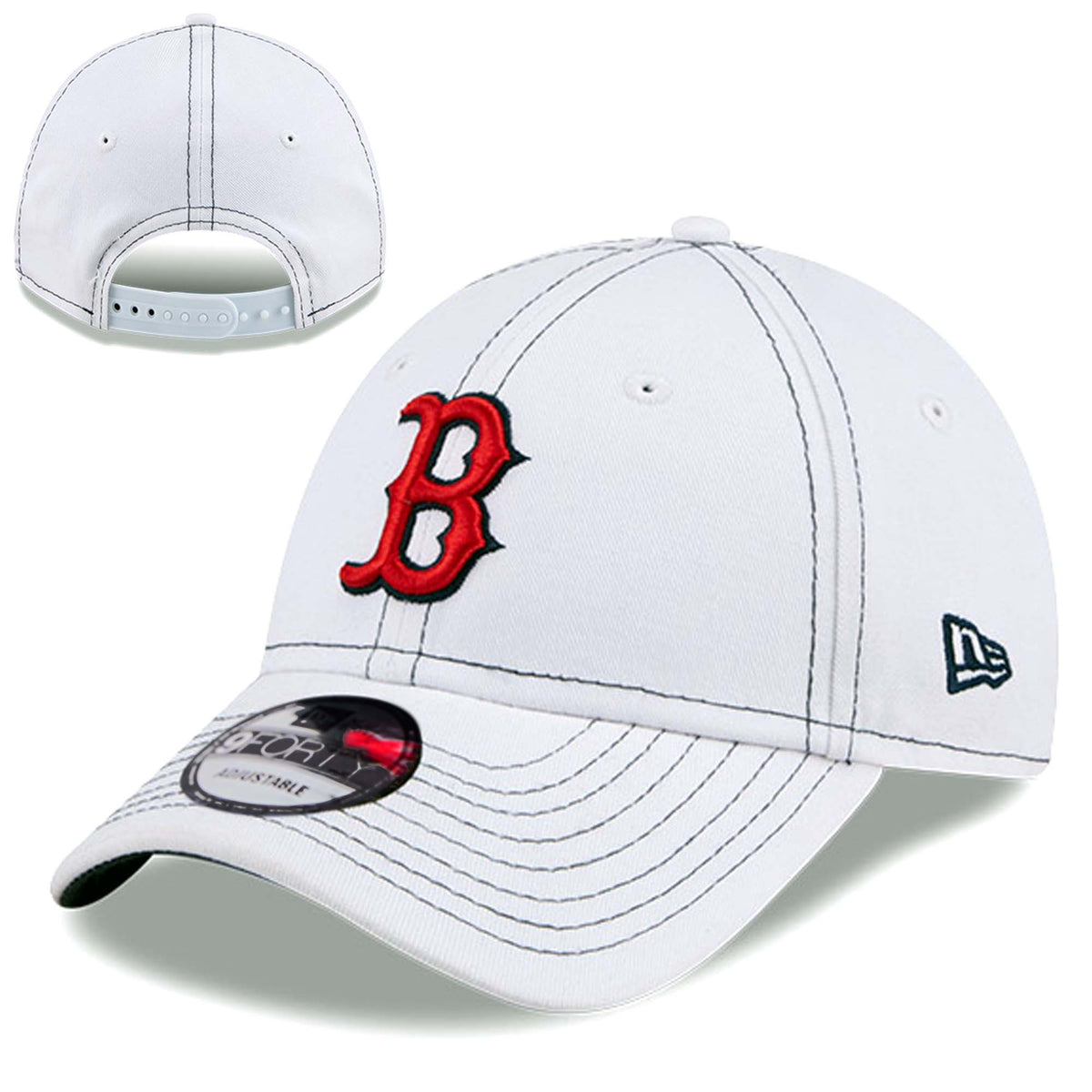 New Era - 9Forty - White/Red