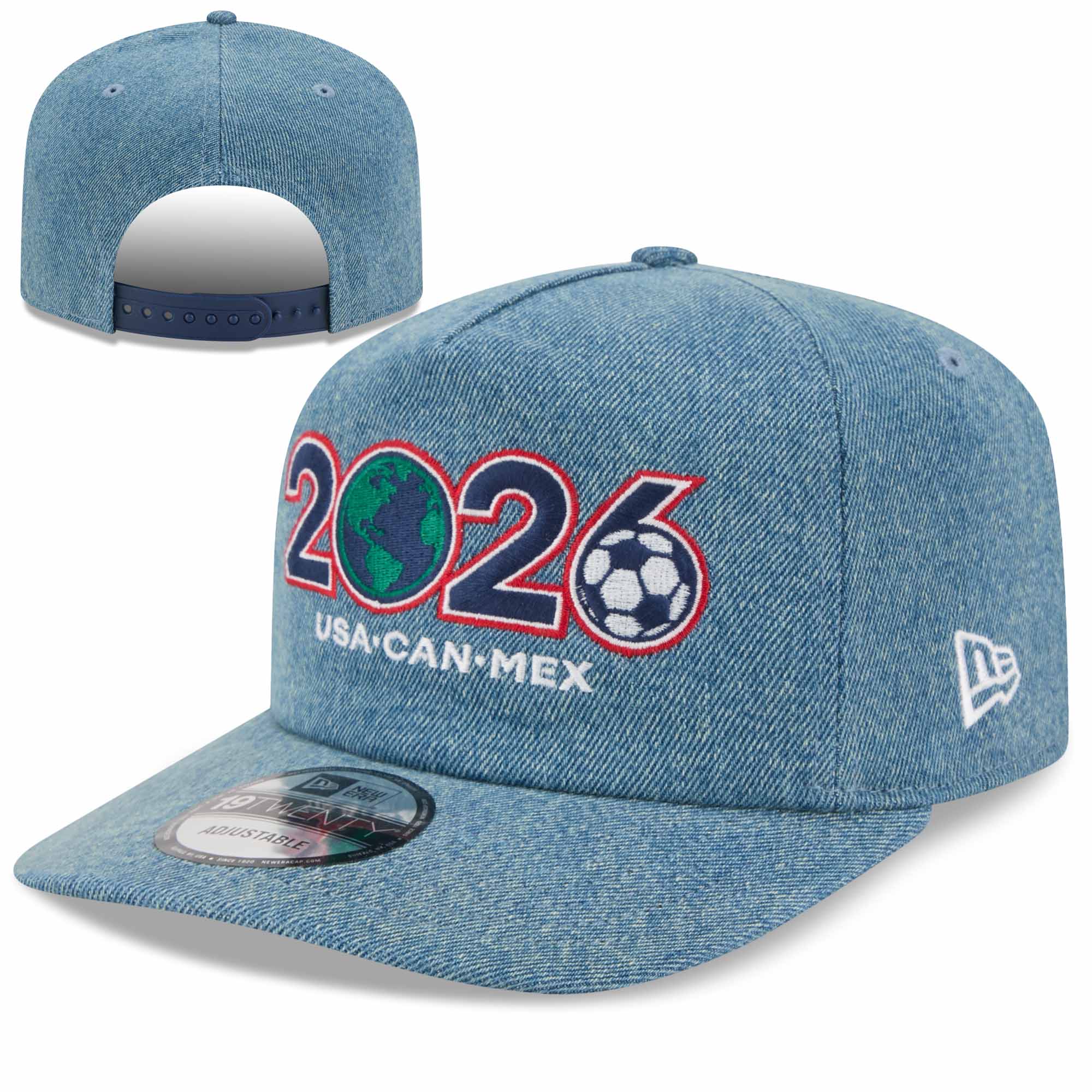 New Era Snapback - World Cup Logo - Denim