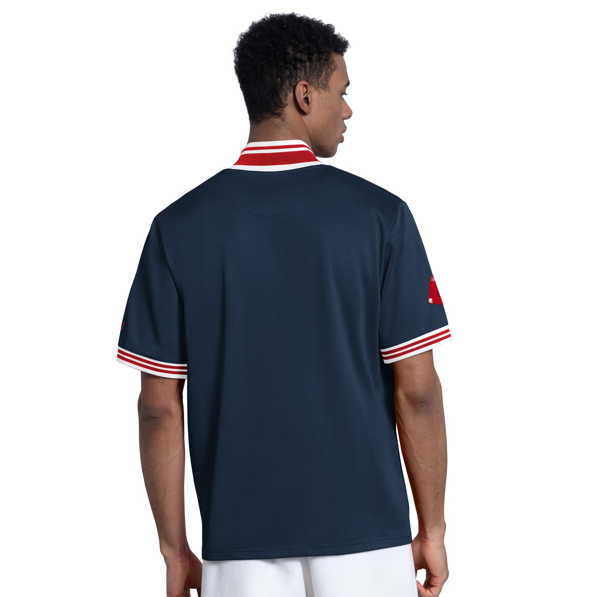 Pitcher Short Sleeve Jacket - Navy