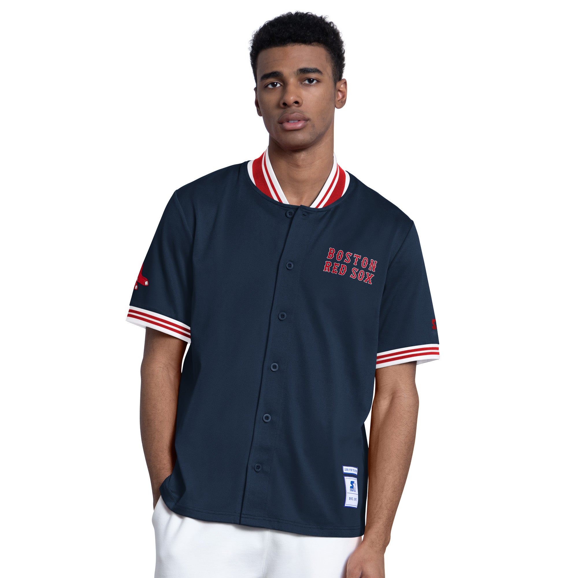 Pitcher Short Sleeve Jacket - Navy