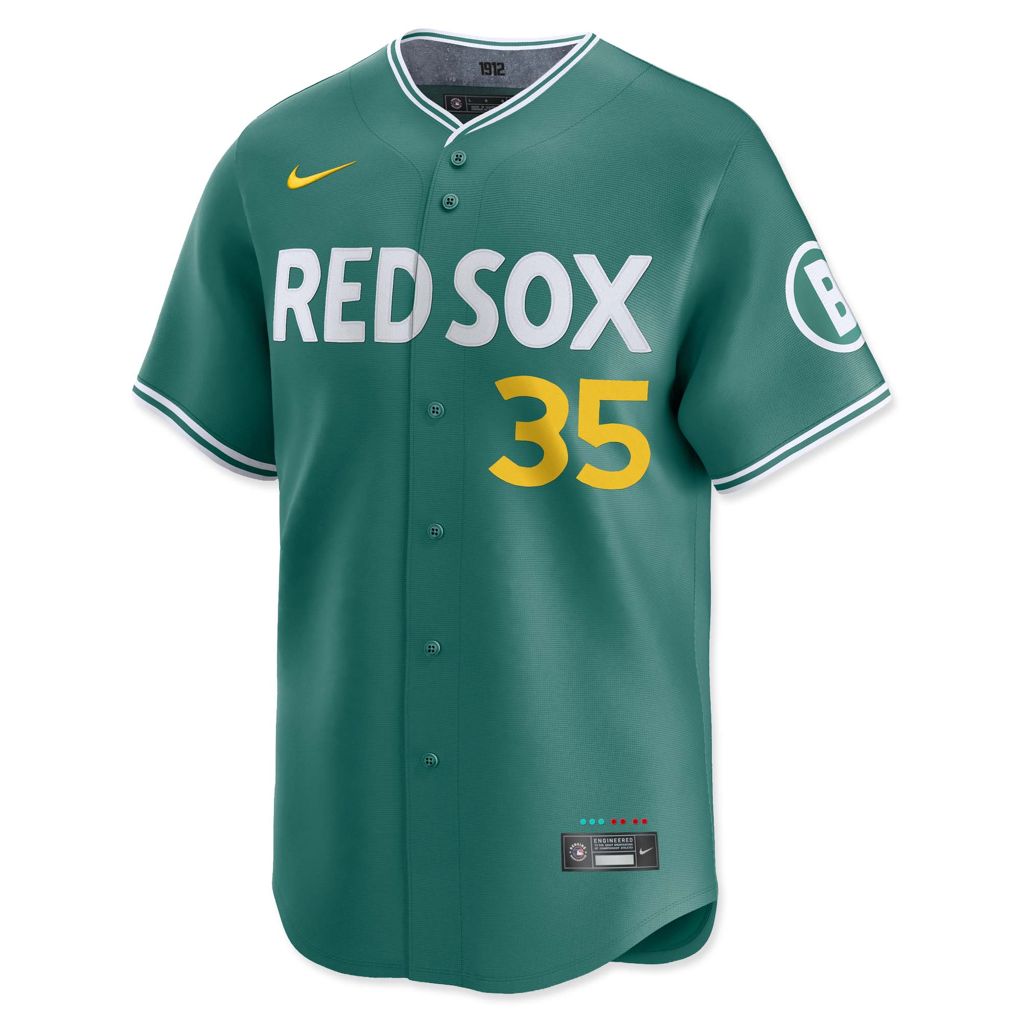 Nike Limited Jersey - City Connect - Green - Crochet #35
