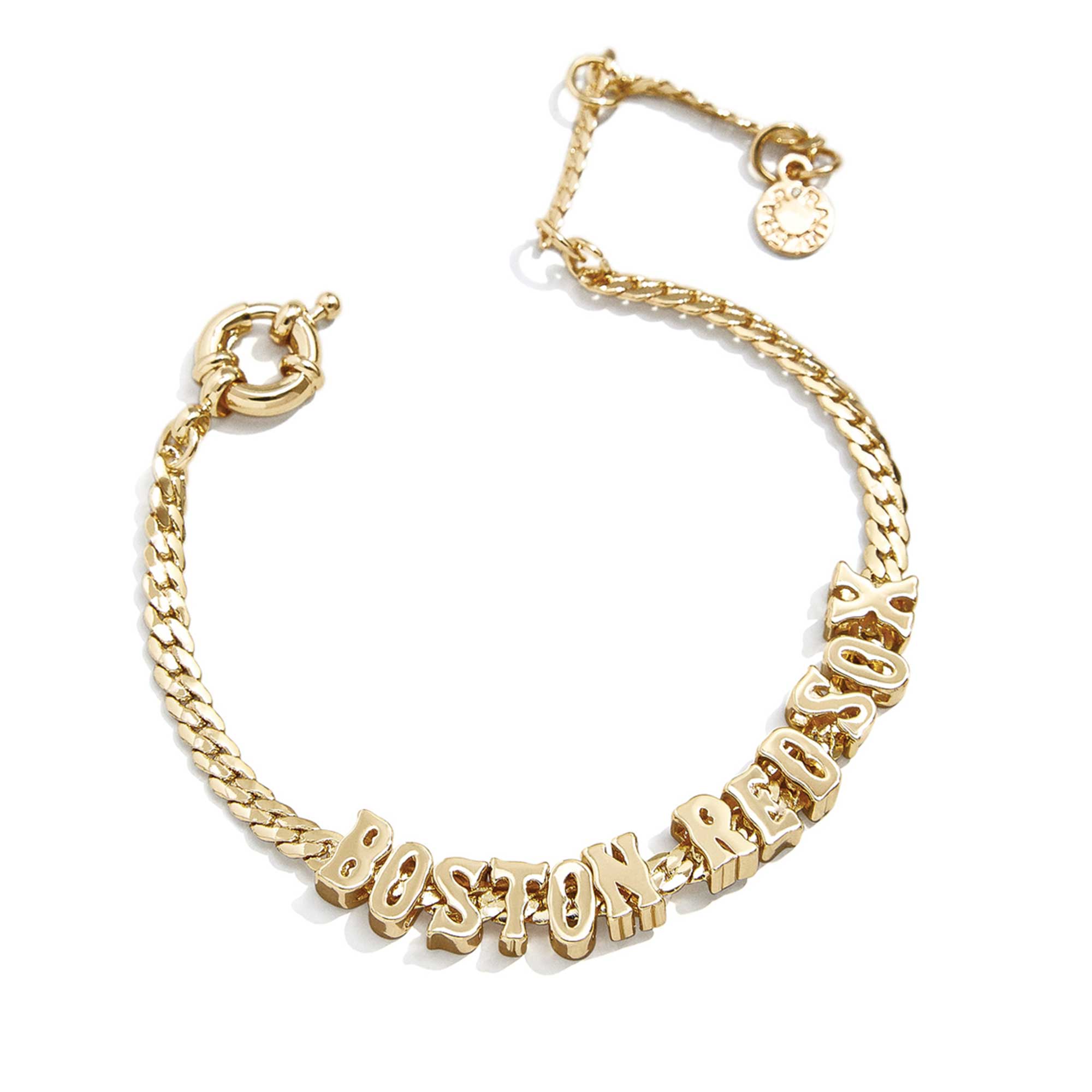 BaubleBar Gold Curb Bracelet