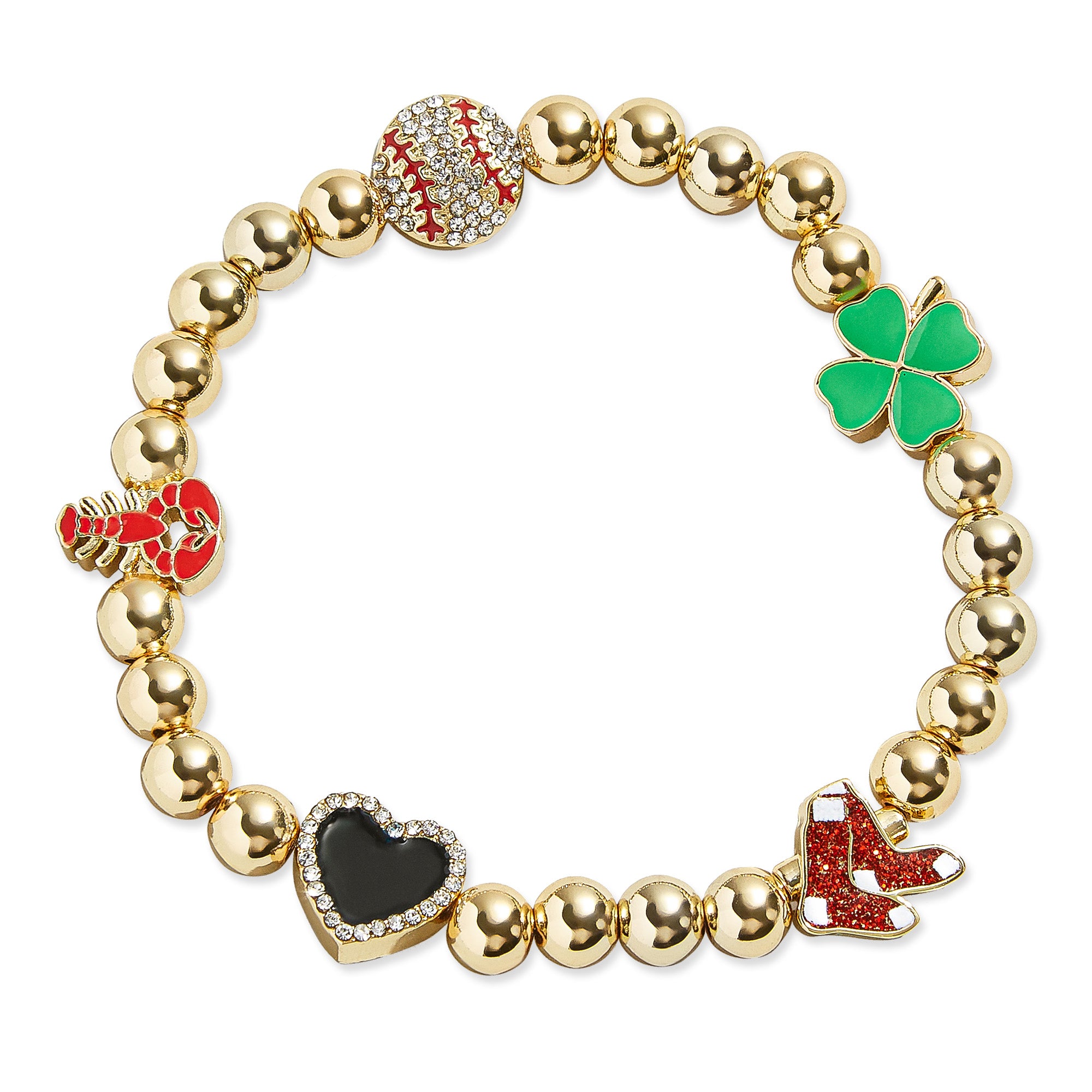 BaubleBar Gold Mixed Icon Pisa Bracelet