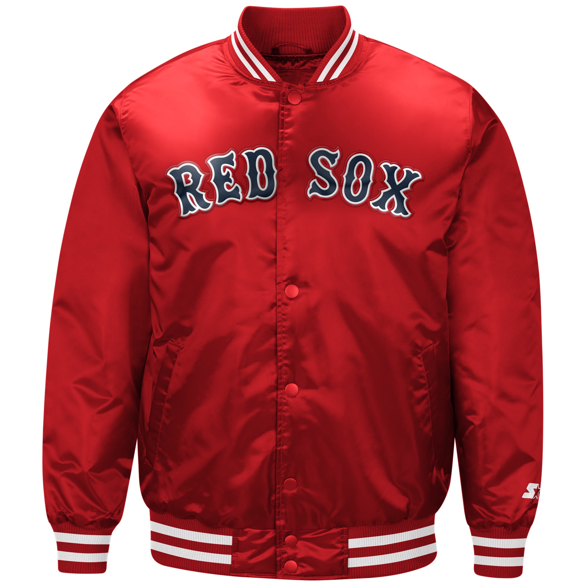 Kids Satin Jacket - Red