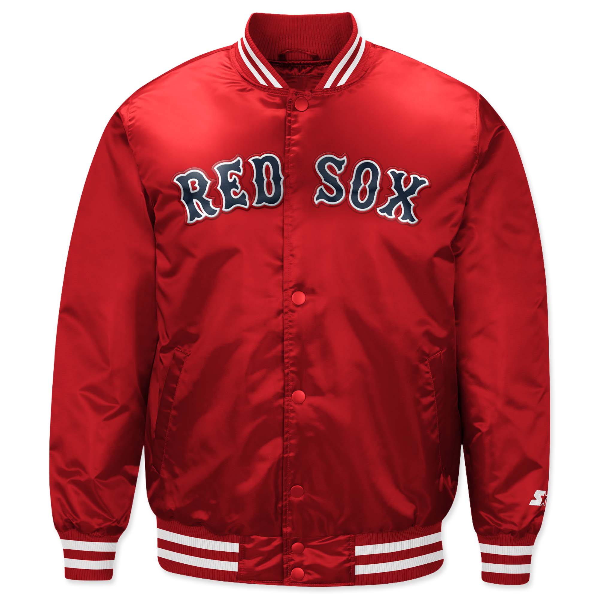 Kids Satin Jacket - Red