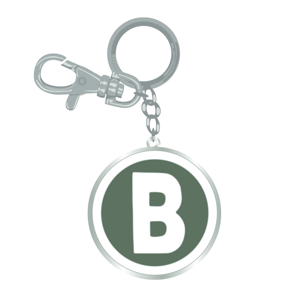 Keychain - City Connect - B Logo - Green