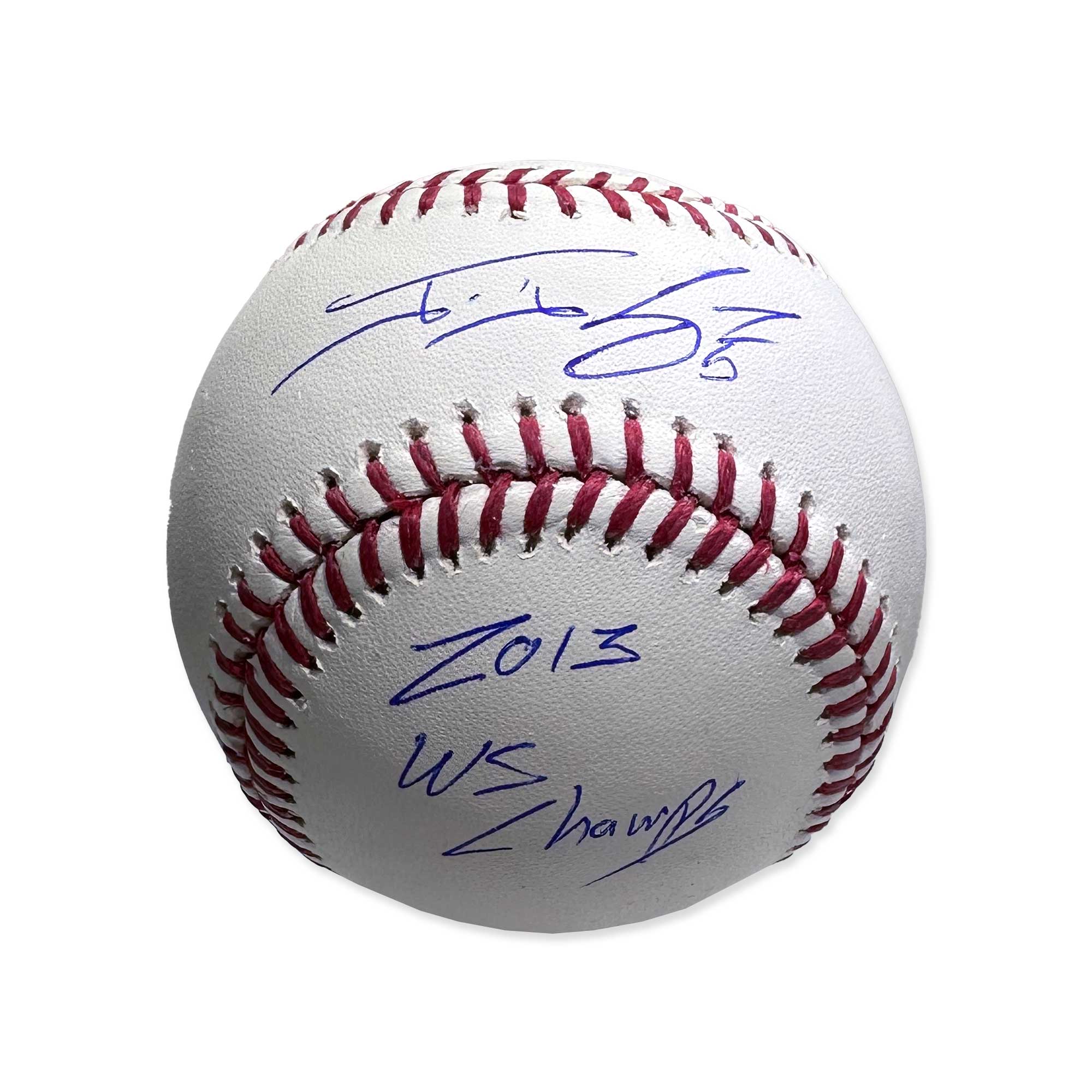 Autographed Baseball - Johnny Gomes - 2013 World Series Champs