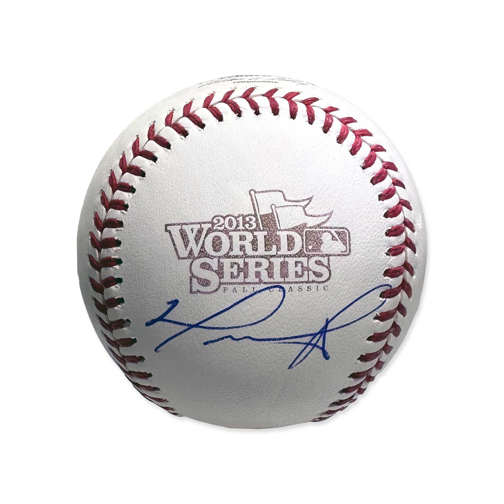 Autographed Baseball - David Ortiz - 2013 World Series