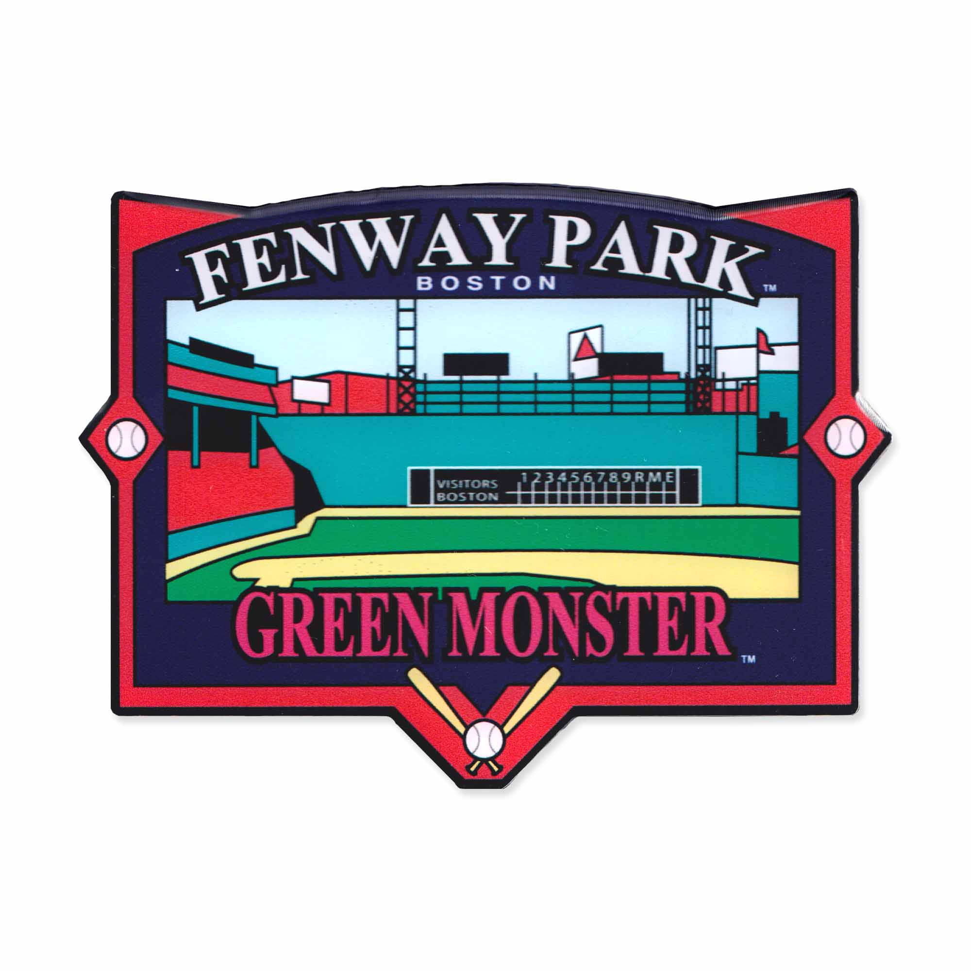 Magnet - Green Monster Field View