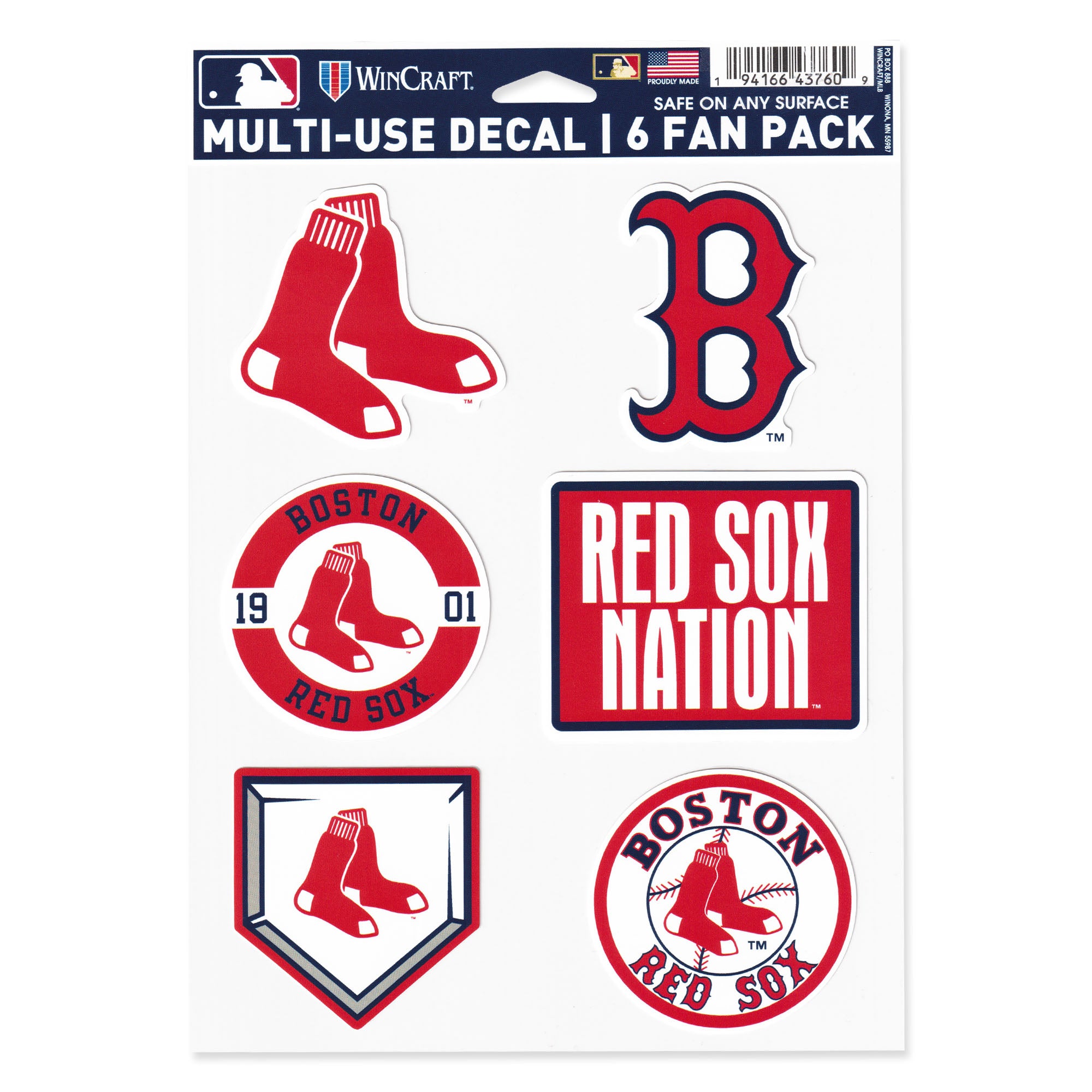 Decal - 6 Pack