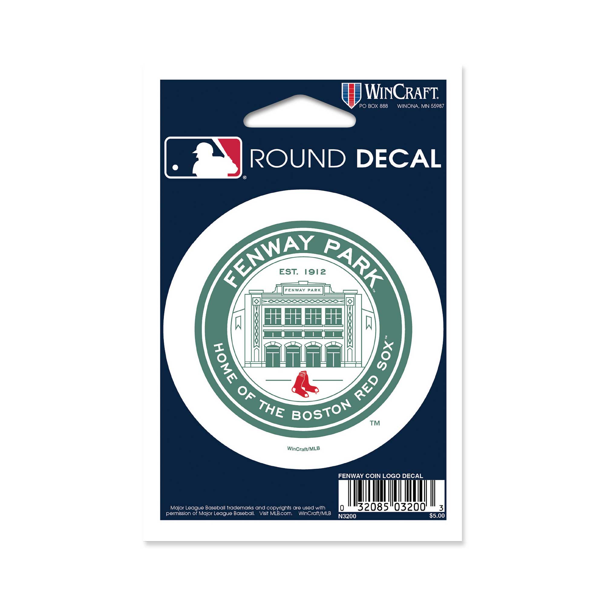 Decal - Fenway Coin Round