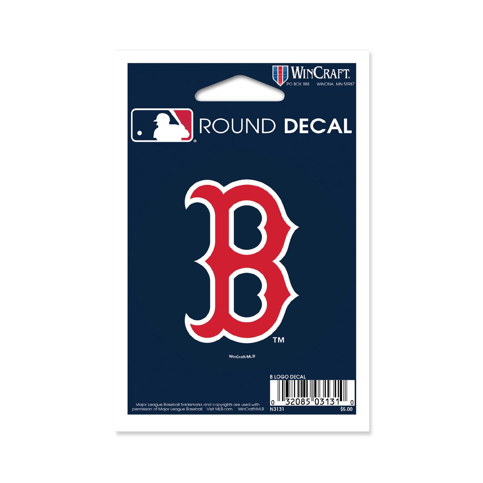 Decal - B Logo Round