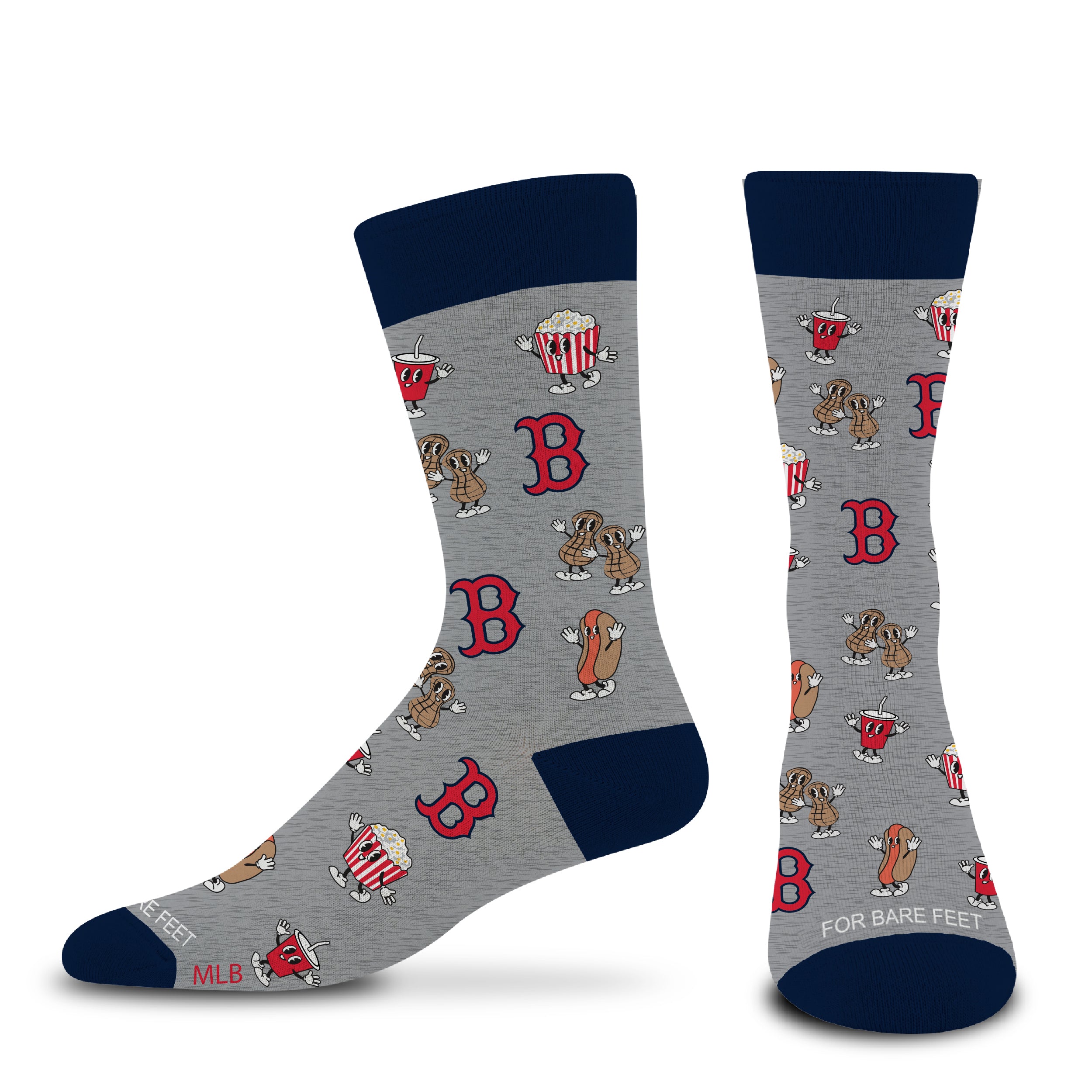 Socks - Snacks - Grey