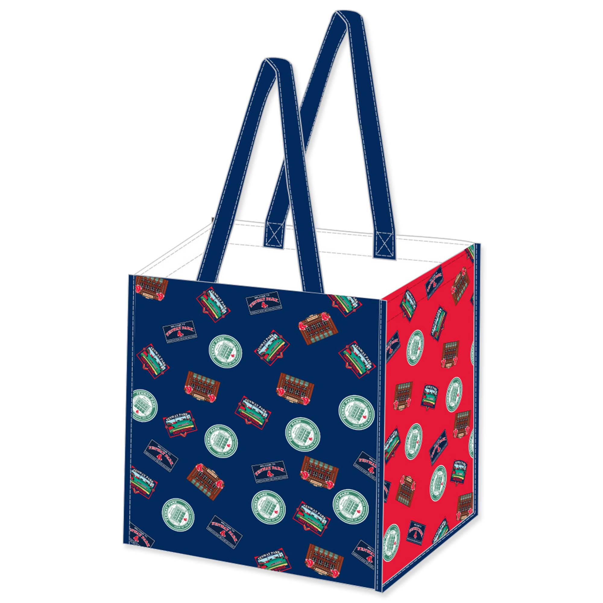 Reusable Tote Bag - Fenway All Over Logos