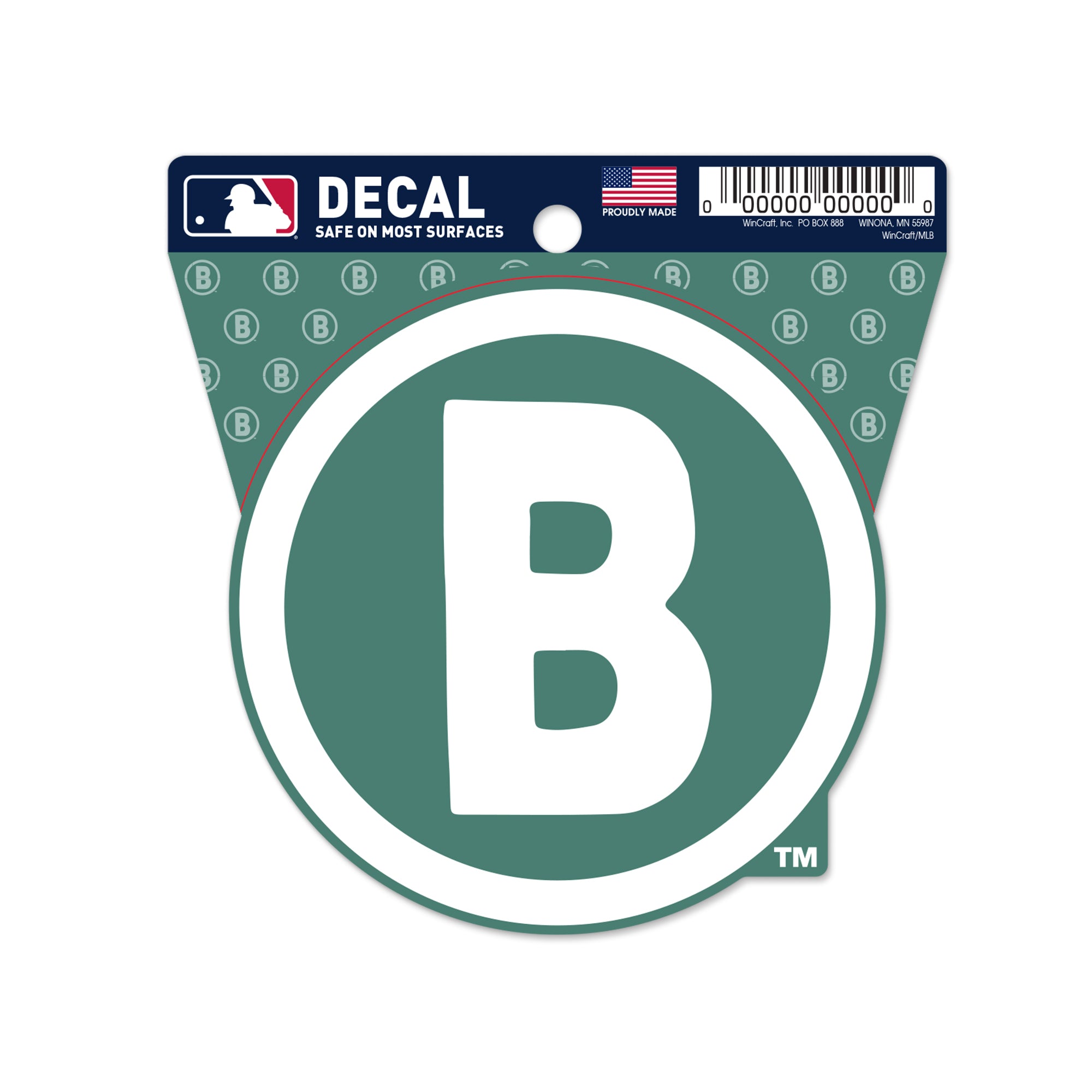 Decal - Fenway Green Clean Cut