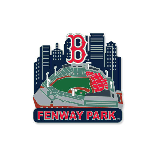 Pin Fenway Boston Skyline