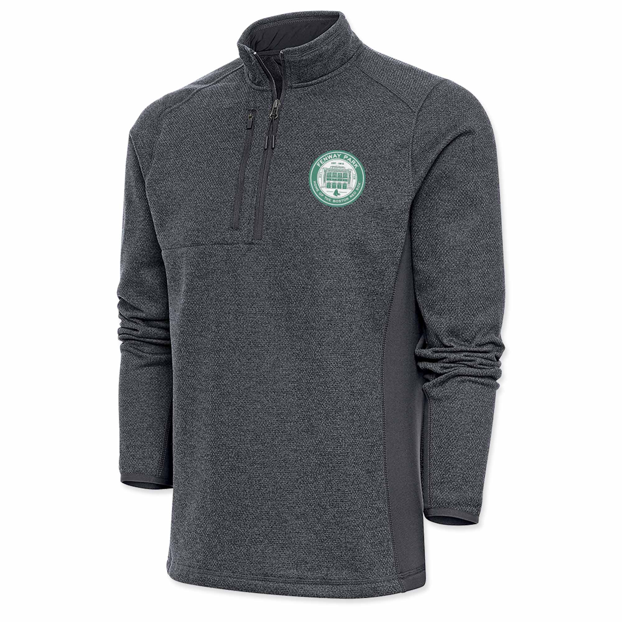Course 1/4 Zip - Fenway - Charcoal