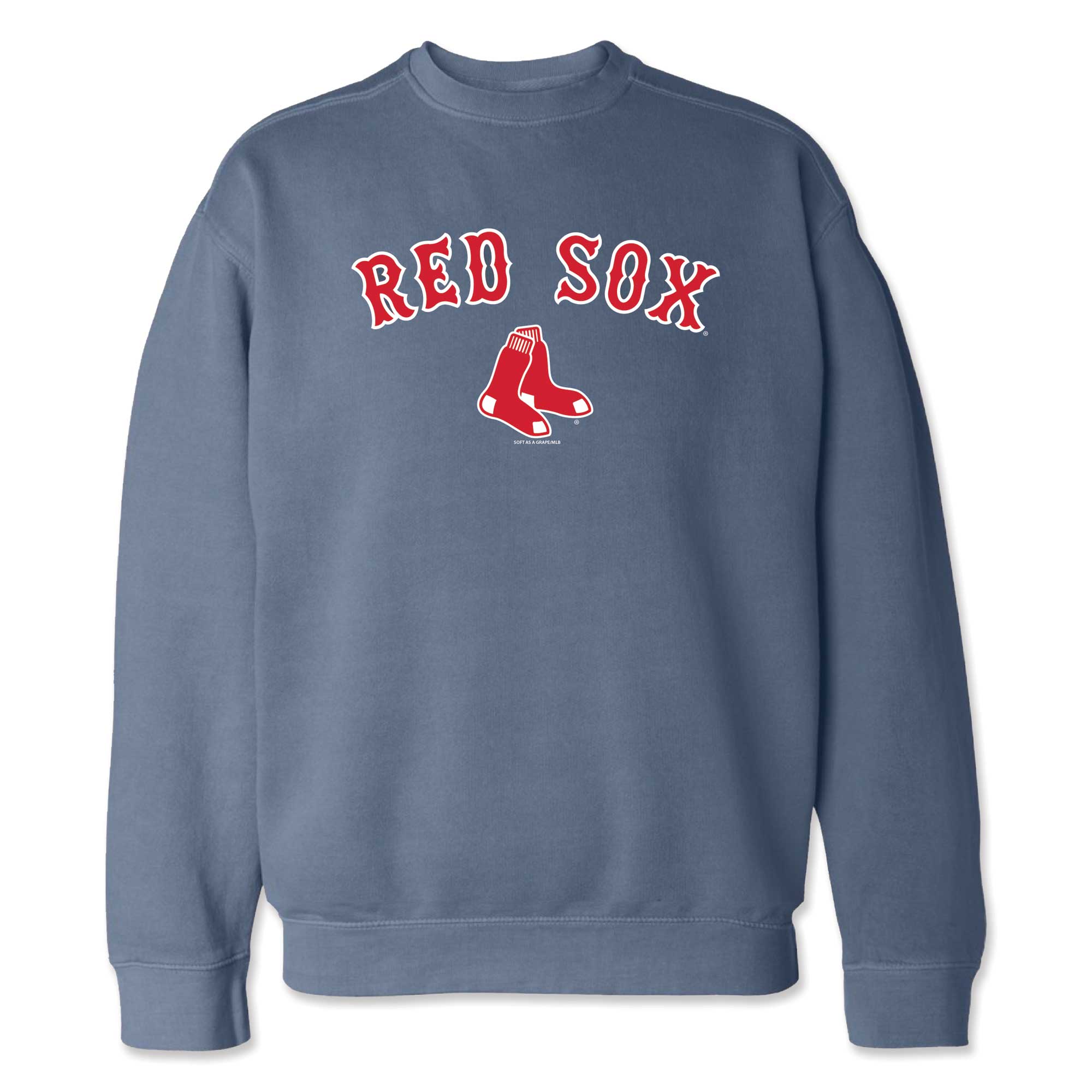 Youth Garment Washed Crew Neck - Navy