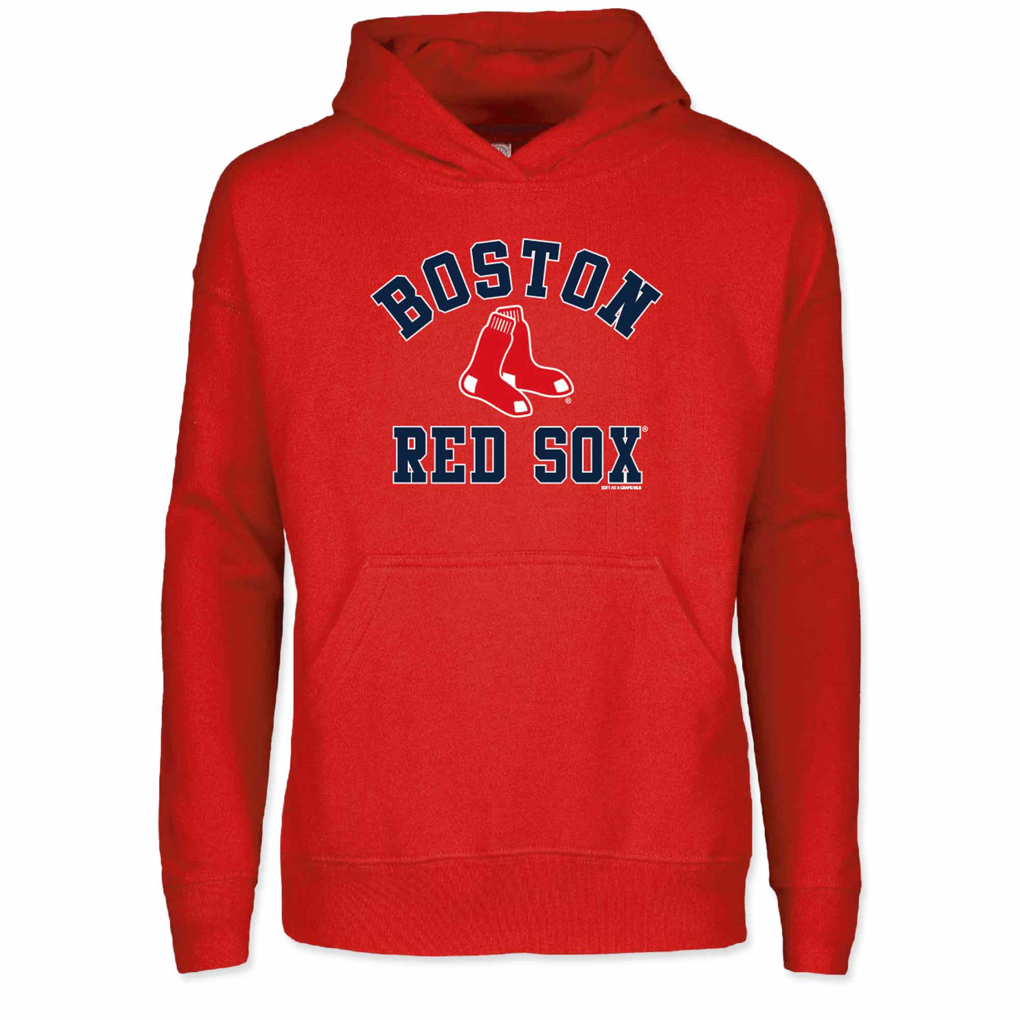 Youth Varsity Arch Hood - Red