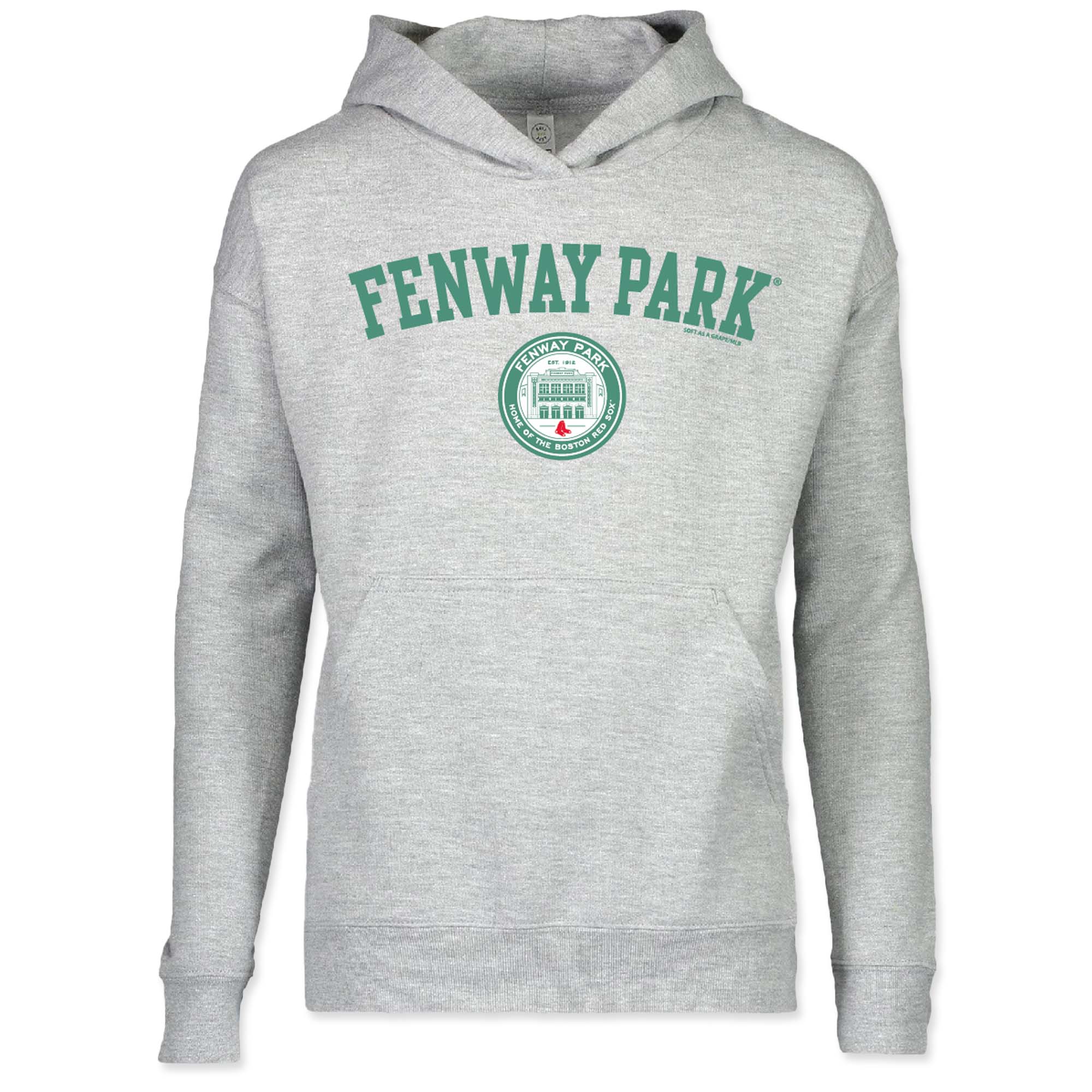 Youth Hood - Fenway Park - Grey