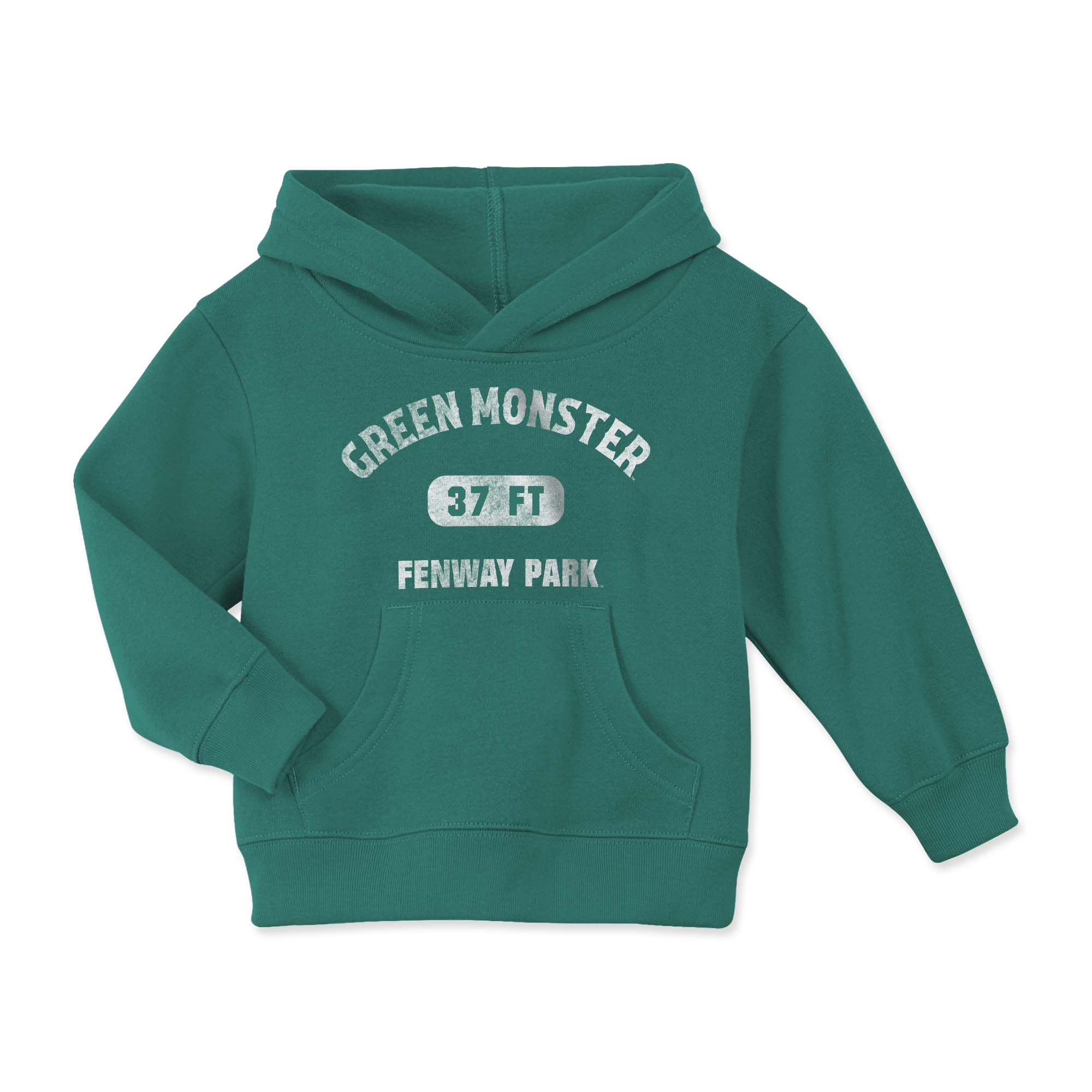 Toddler Green Monster 37 Feet Hood