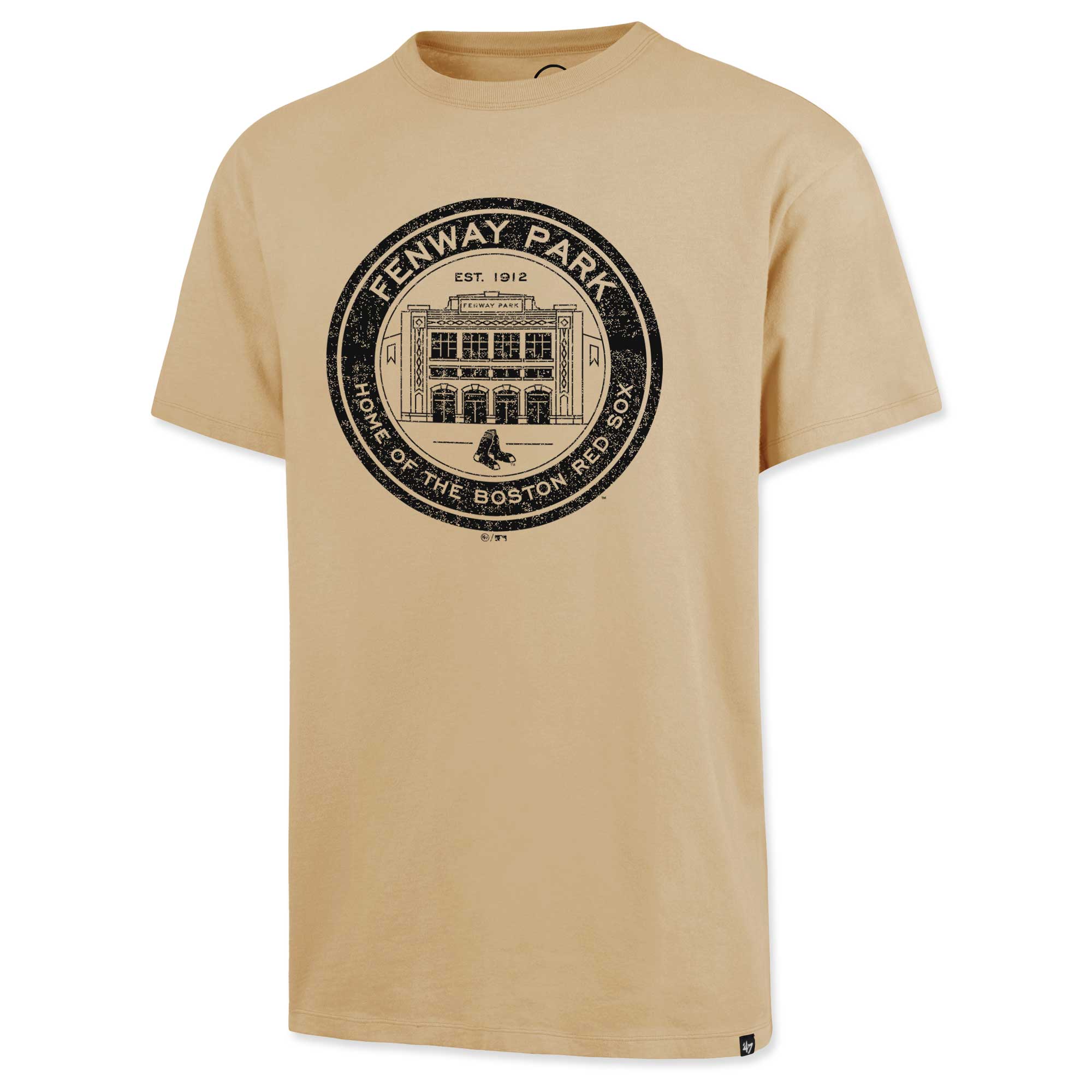 47 Fenway Park Coin Logo T-Shirt - Khaki Dusted