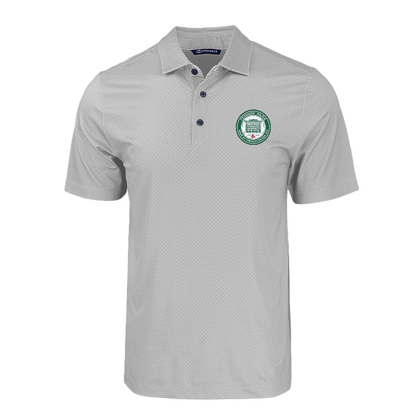 Polo - Geo Print - Fenway Park - Grey