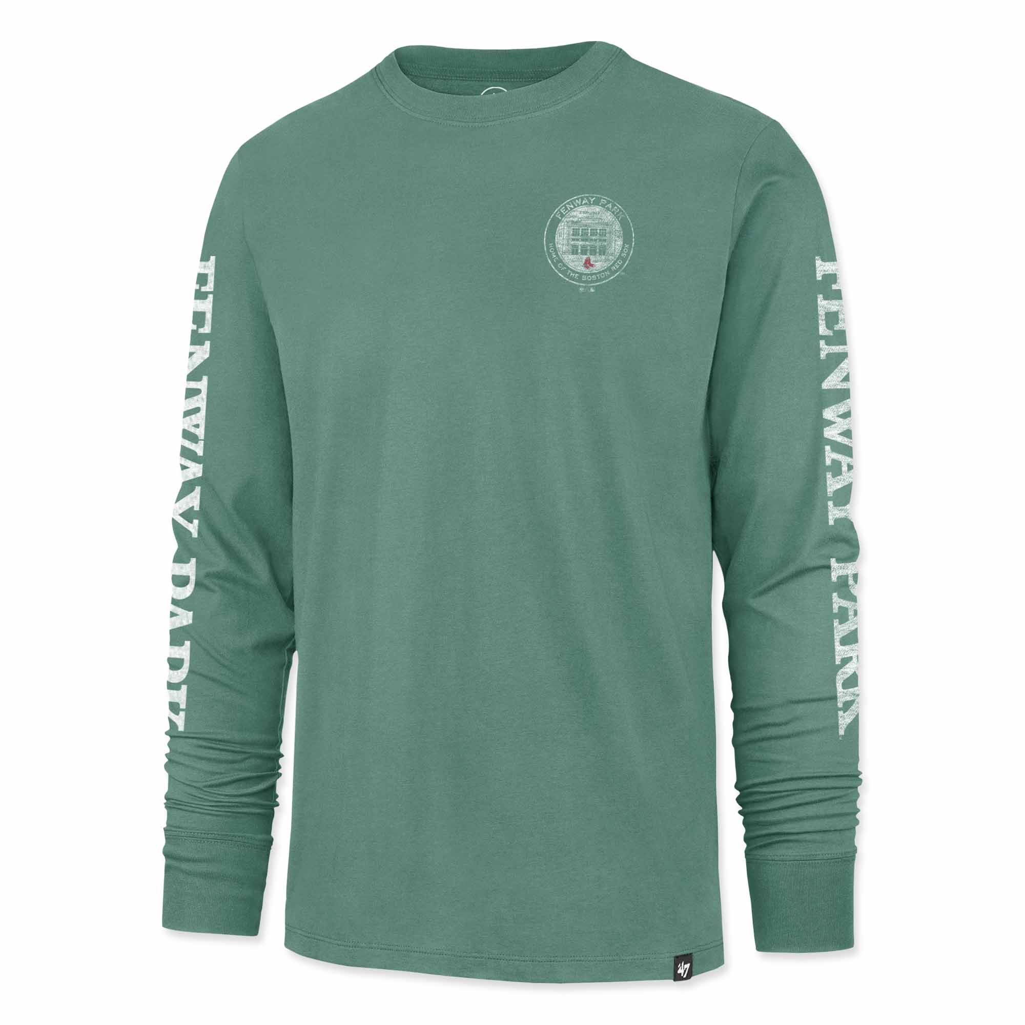Triple Down Long Sleeve T-Shirt - Fenway - Green