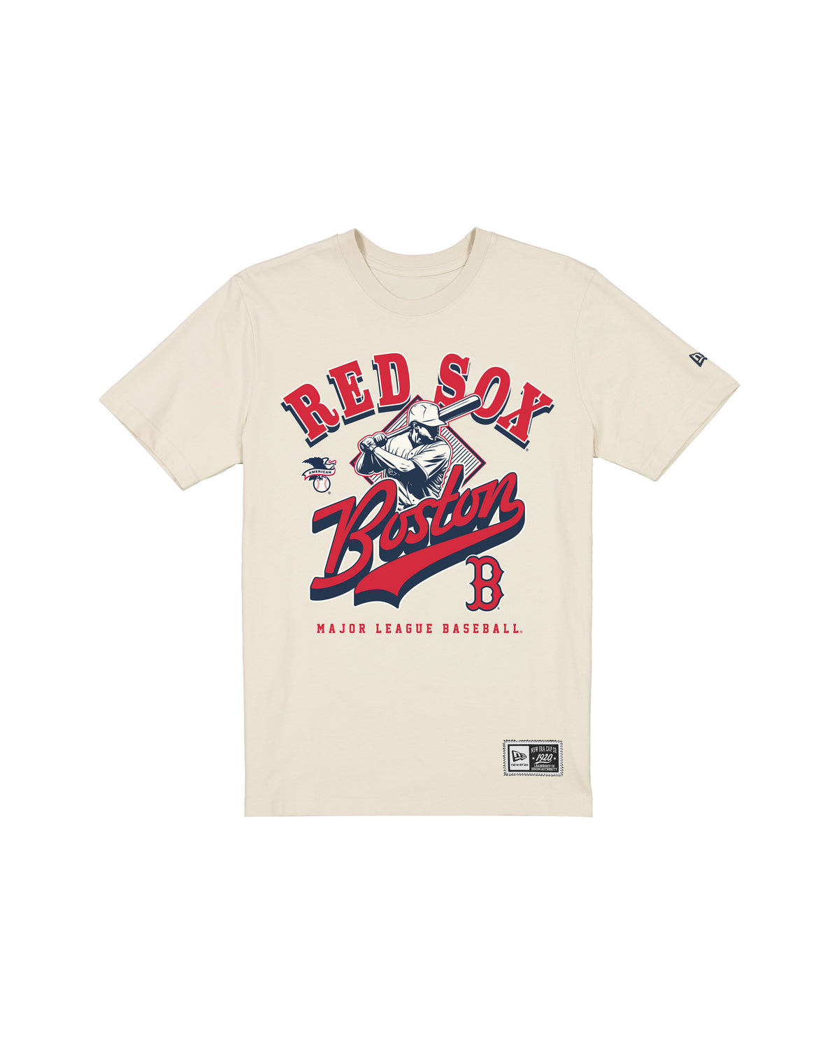 New Era Throwback T-Shirt - Natural