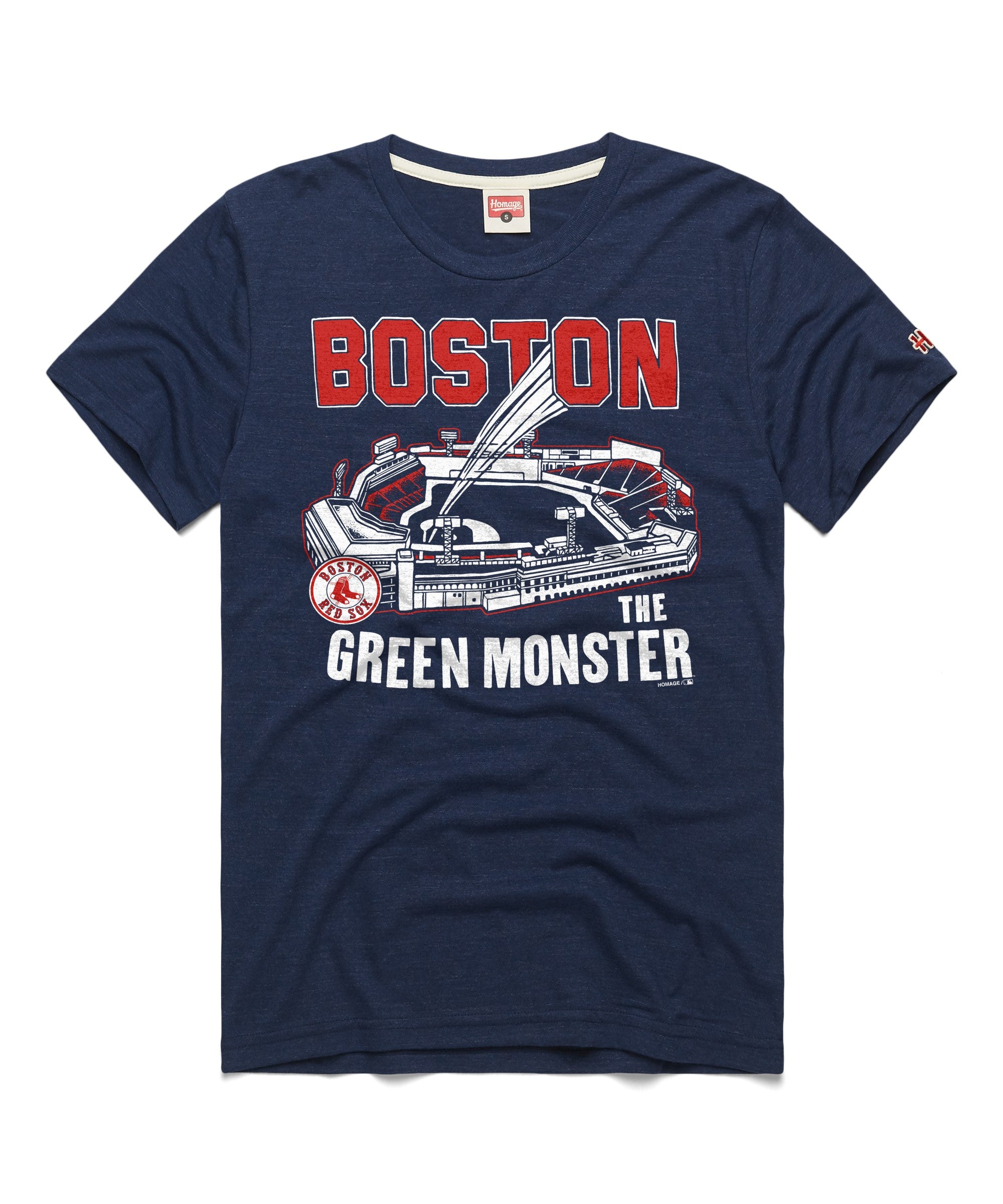 Fenway Park Boston Hit T-Shirt - Navy
