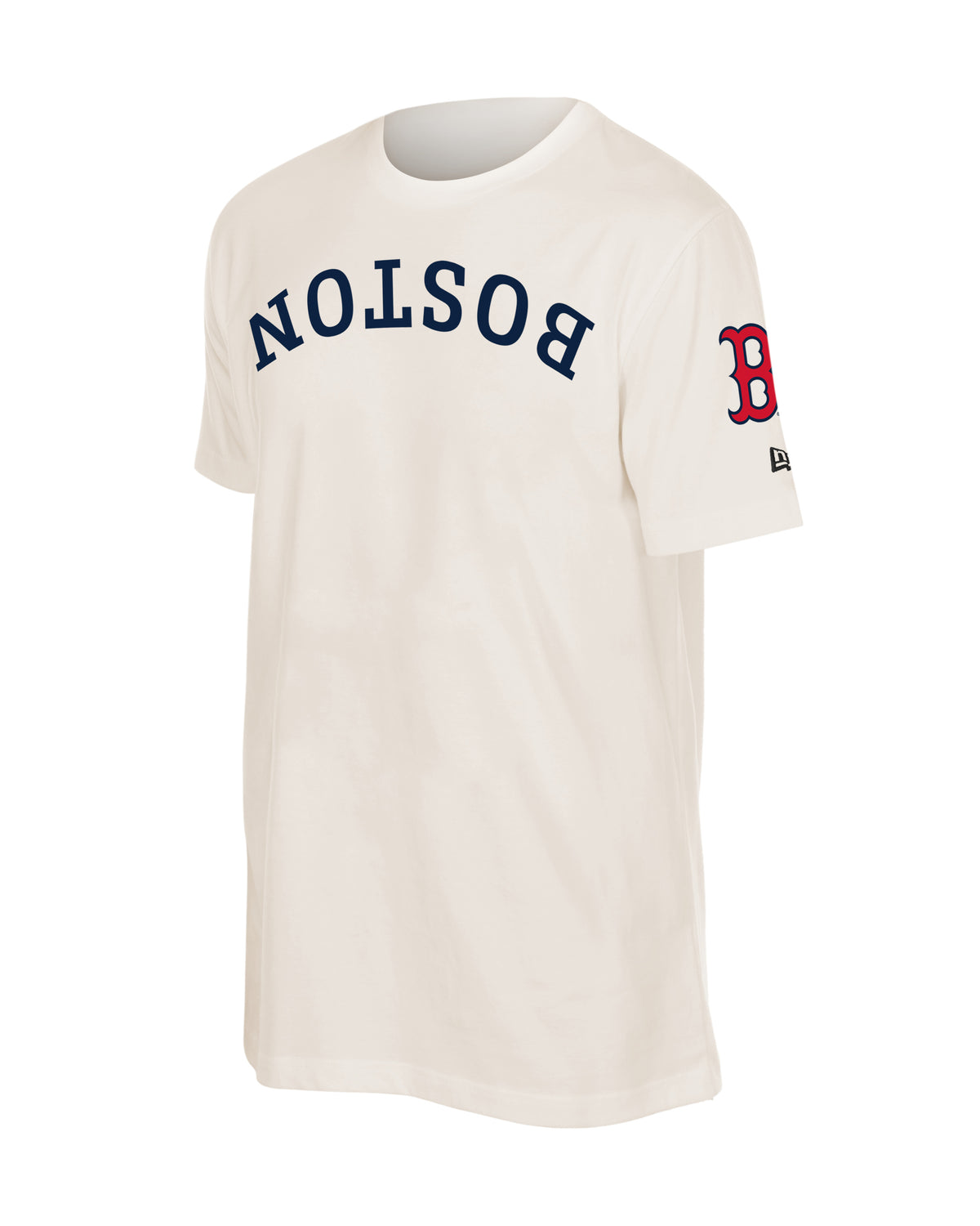 New Era Upside Down T-Shirt - Boston