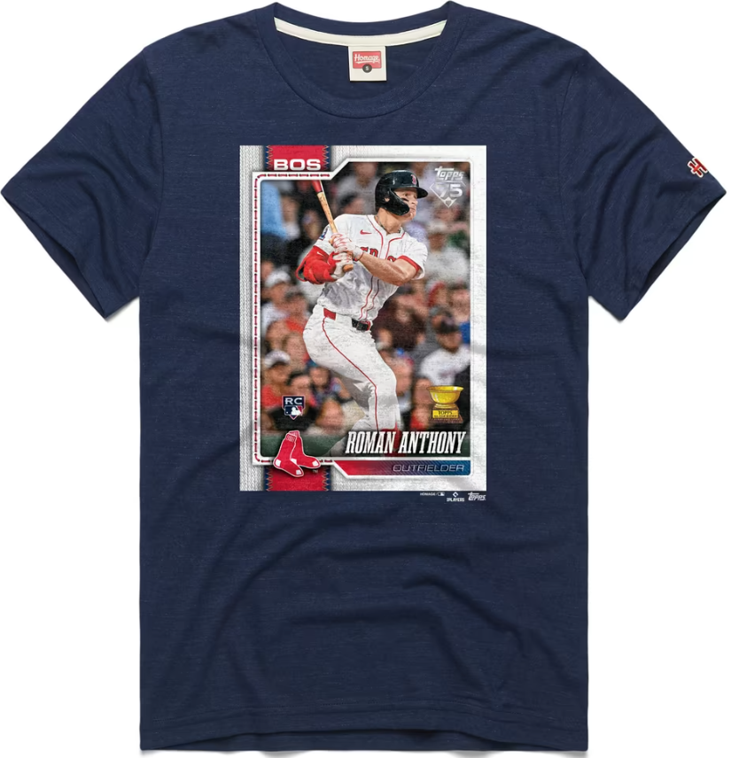 Roman Anthony Topps T-Shirt - Navy