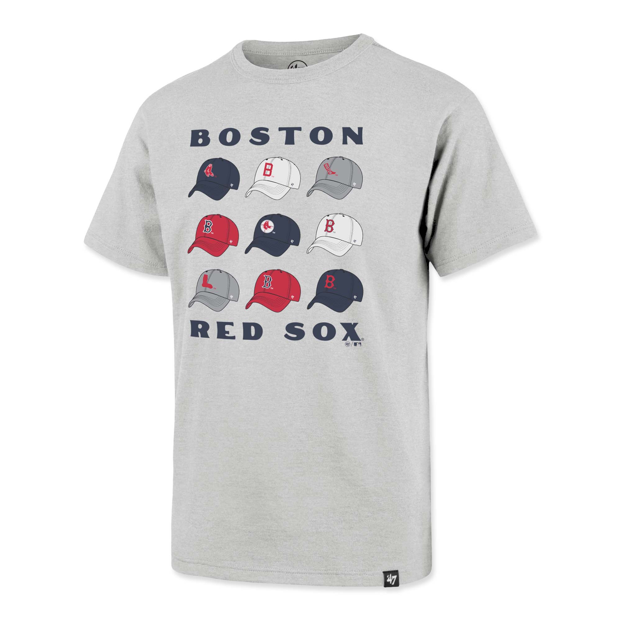 Youth Cap Off T-Shirt - Grey