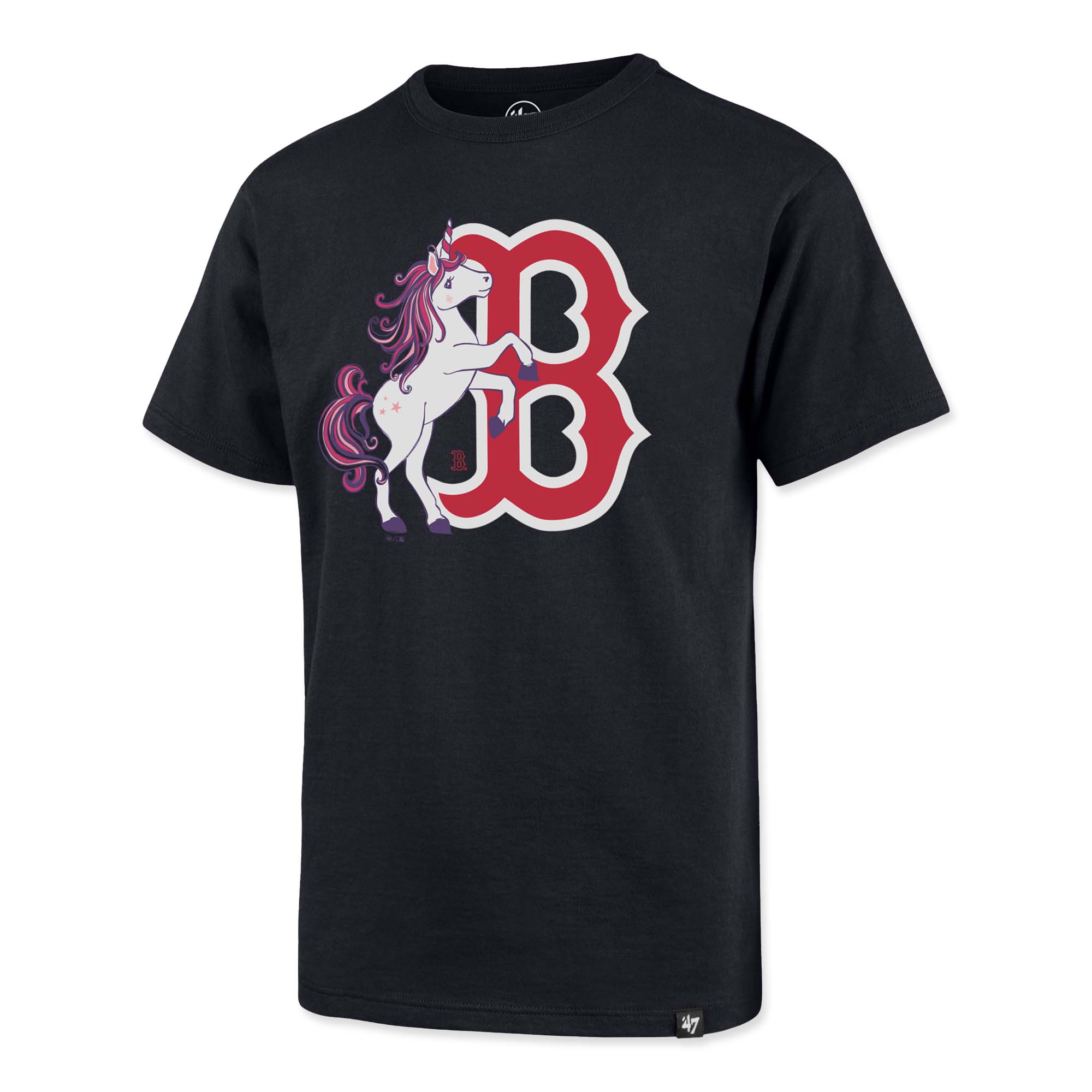 Youth Unicorn T-Shirt - Navy