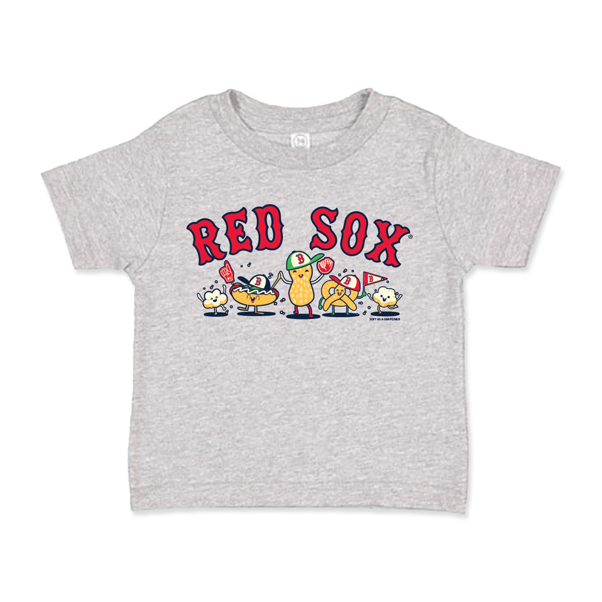 Youth Fenway Snacks T-Shirt - Grey
