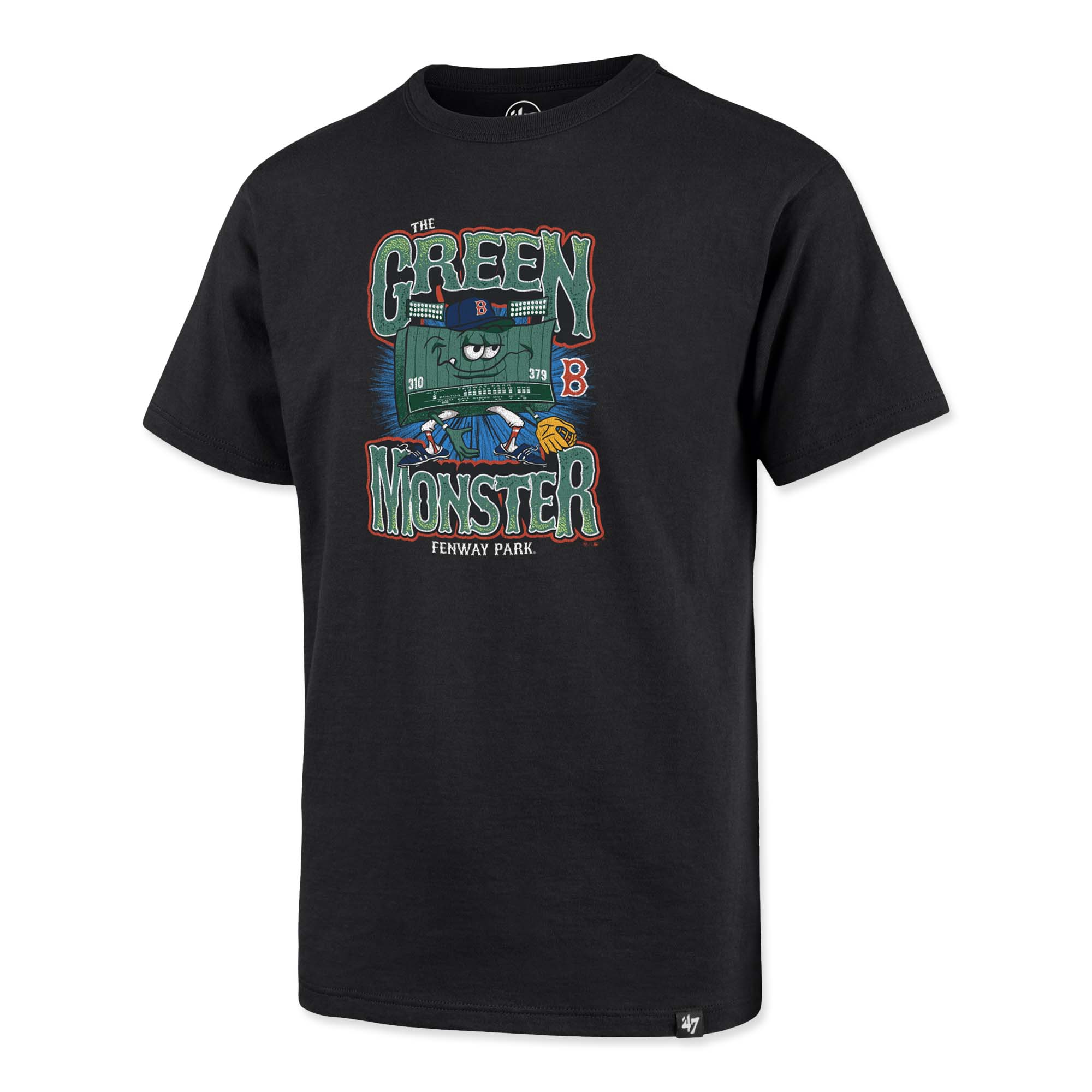 Youth Green Monster Tubular T-Shirt - Black