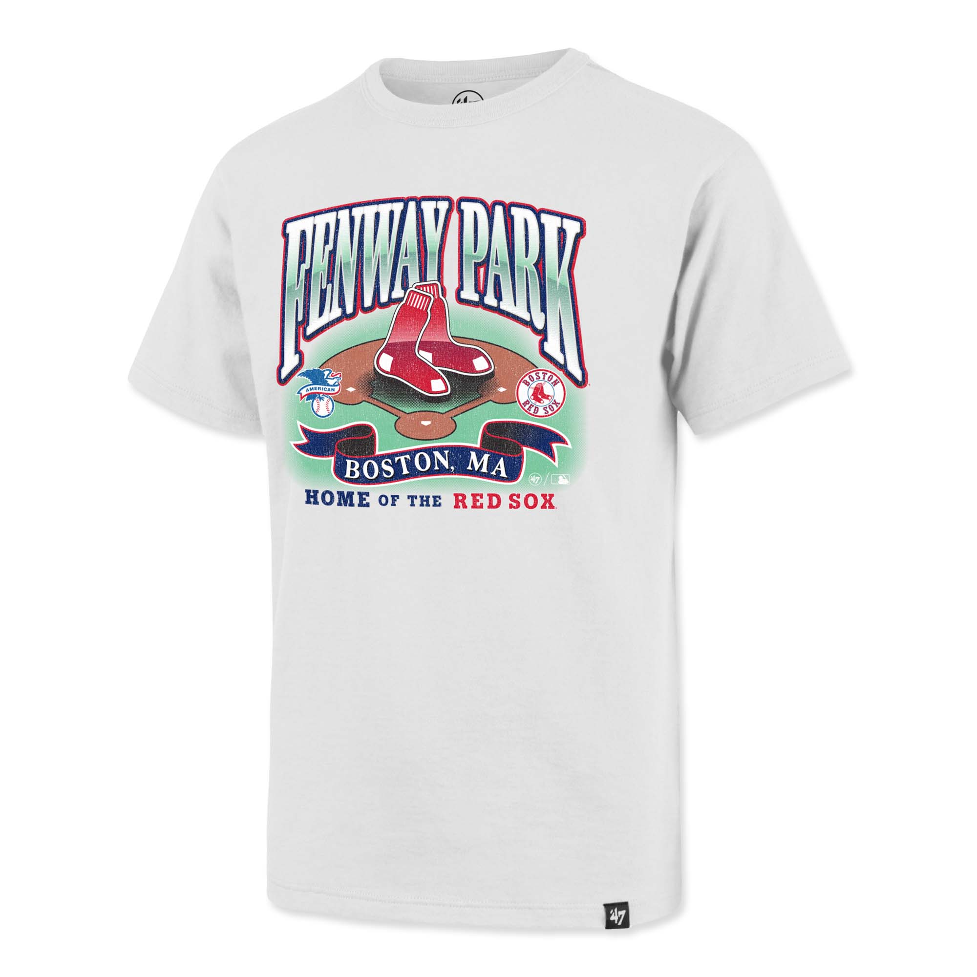 Youth Fenway Tubular T-Shirt - White