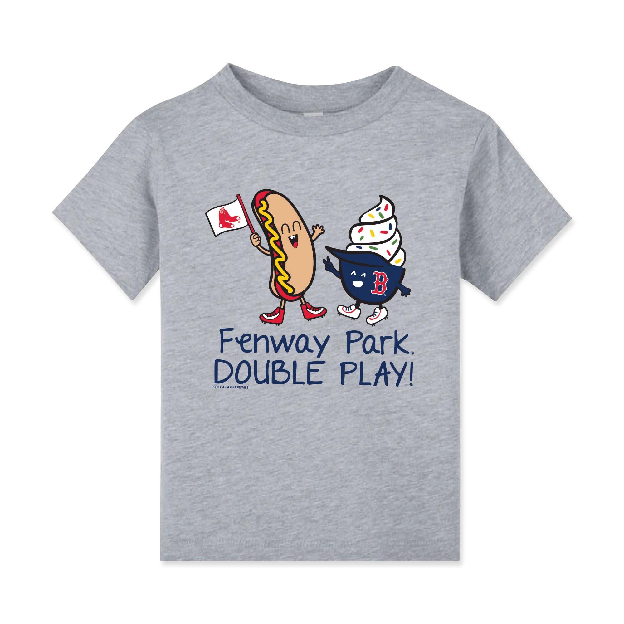 Toddler Double Play T-Shirt - Grey