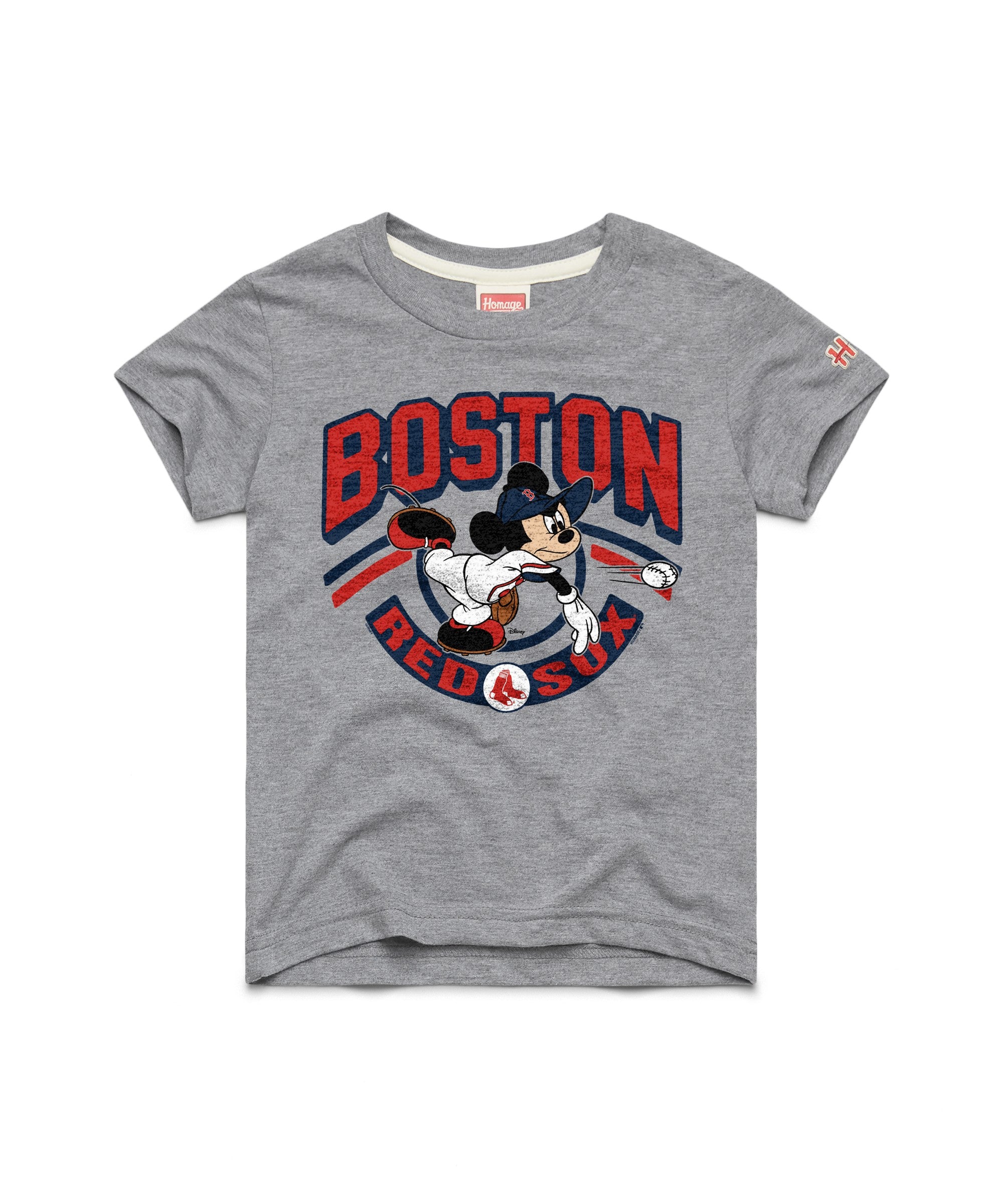 Youth Mickey Mouse T-Shirt - Grey