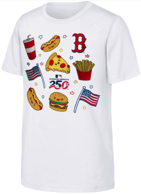 Youth 250th Snack Tees - White