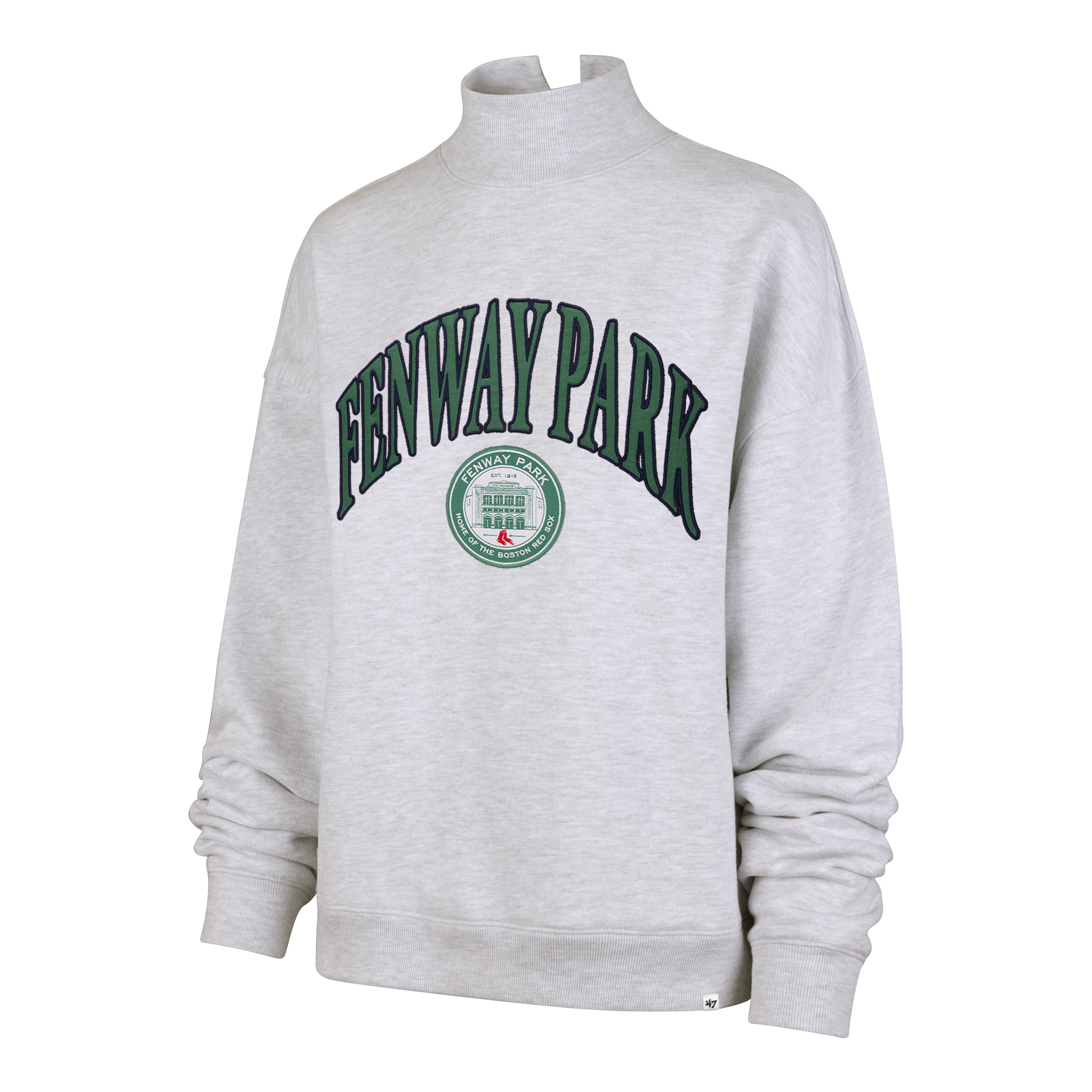 47 Mock Neck - Fenway - Grey
