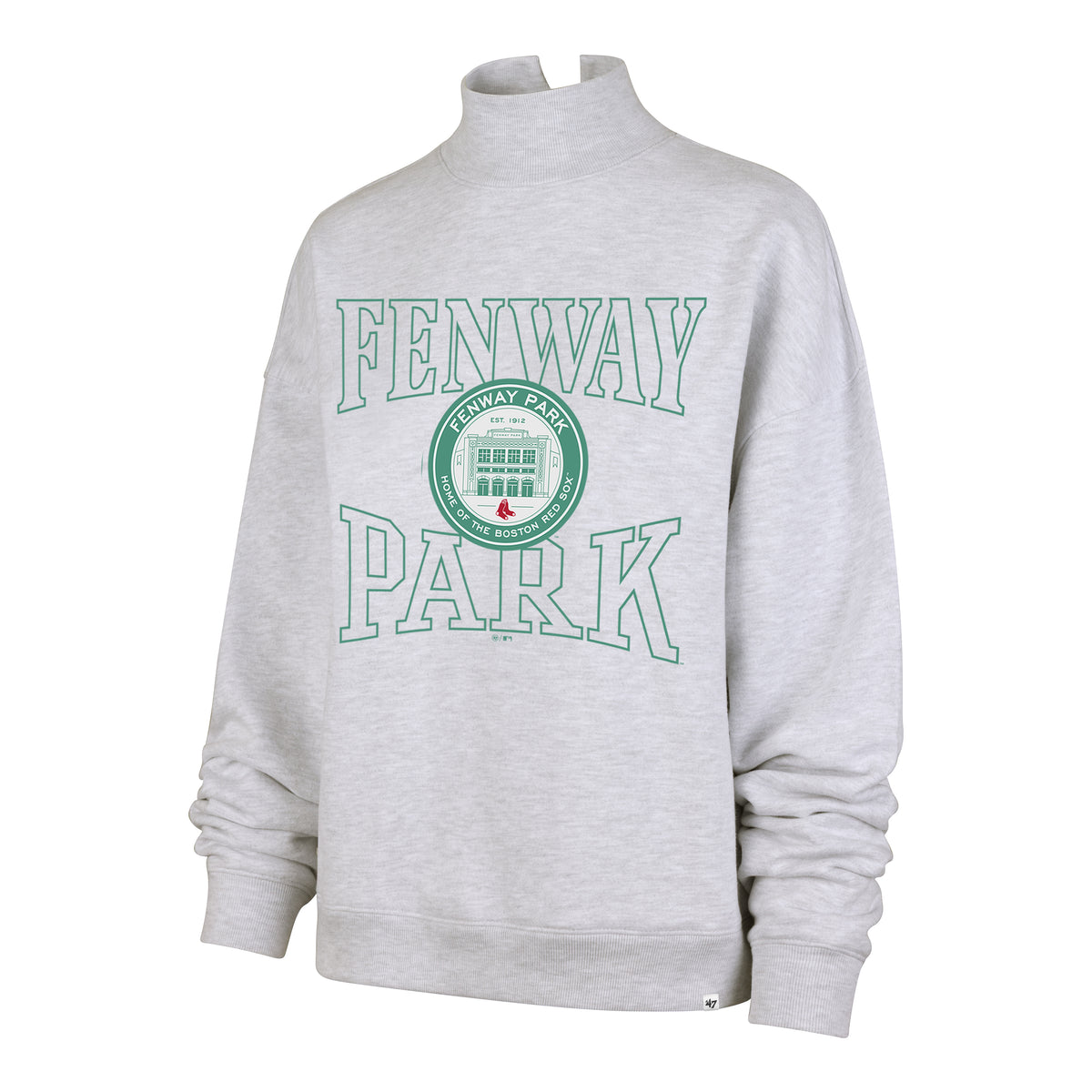 47 Mock Neck - Fenway - Grey